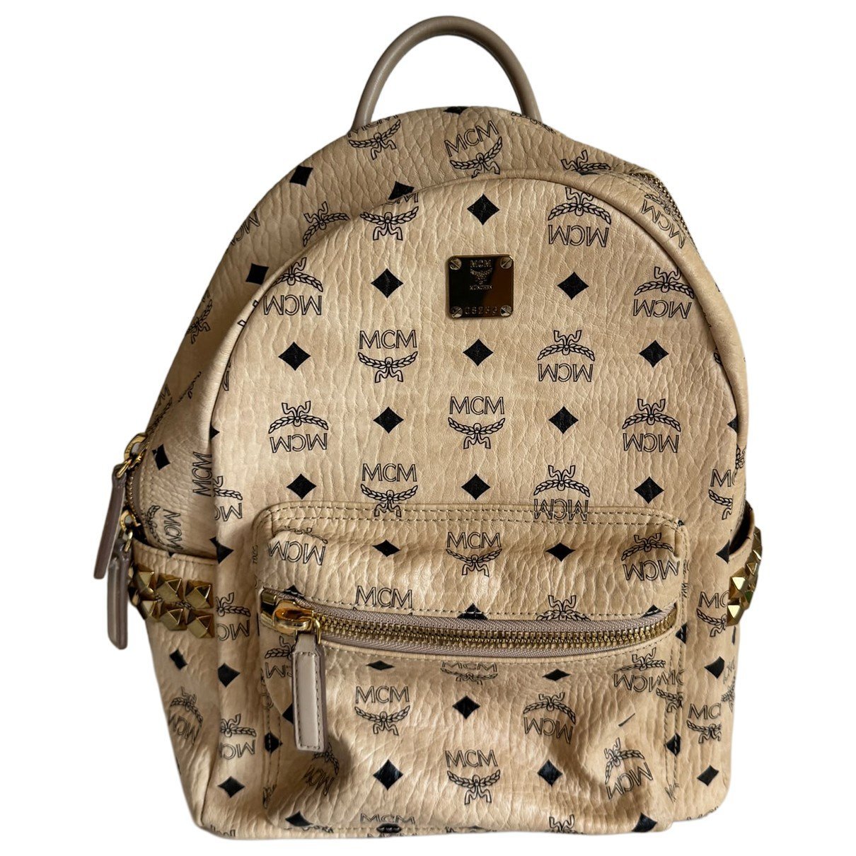 Stark leather backpack