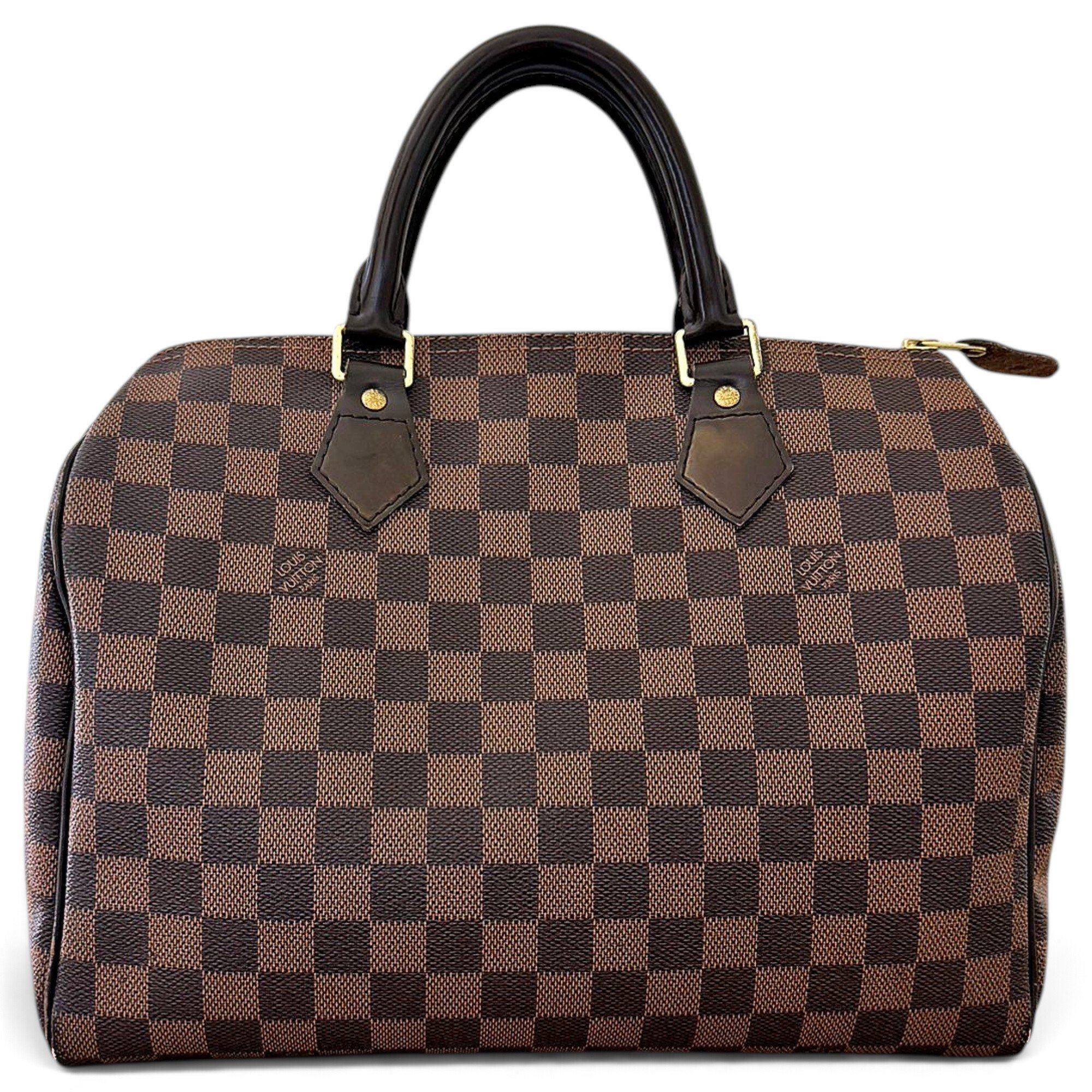 Speedy leather handbag