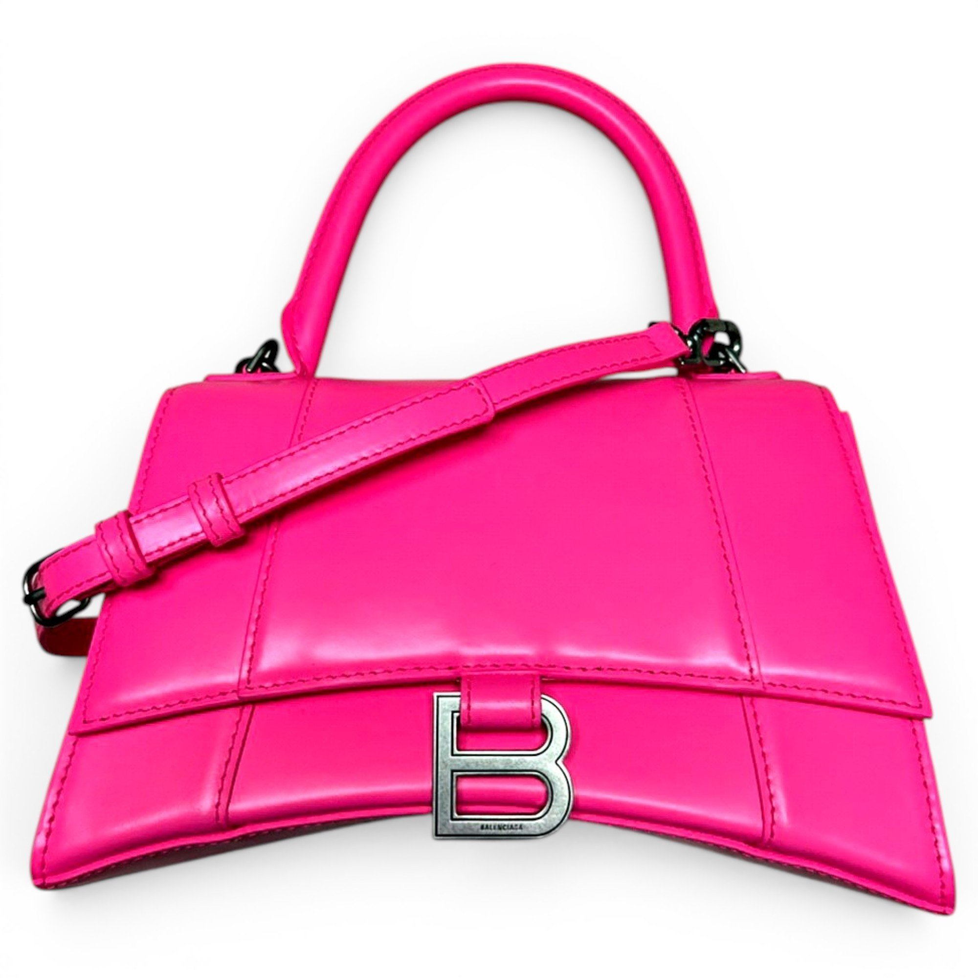 Balenciaga Hourglass leather crossbody bag