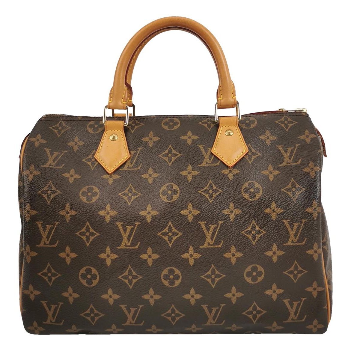 Speedy leather handbag