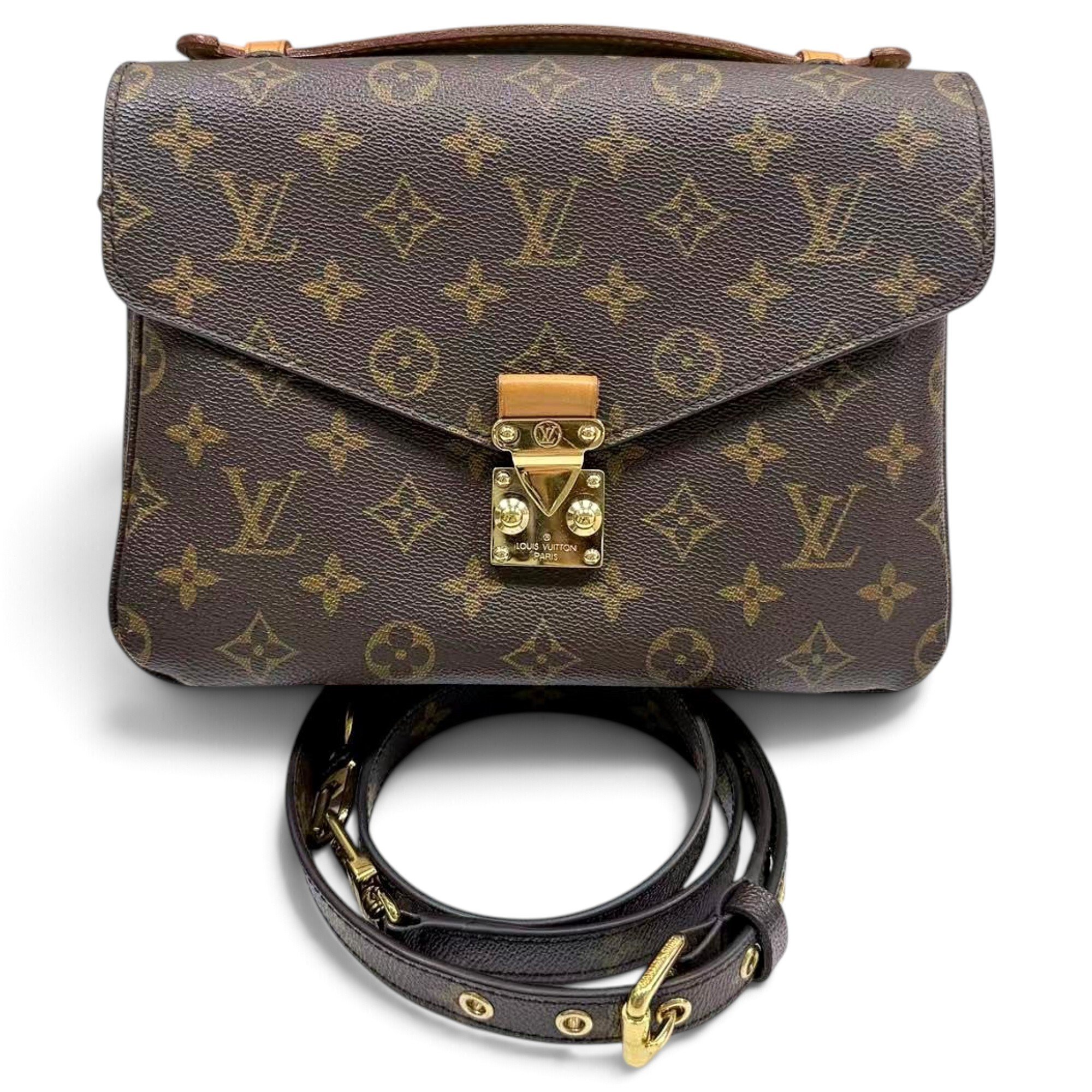 Metis leather crossbody bag
