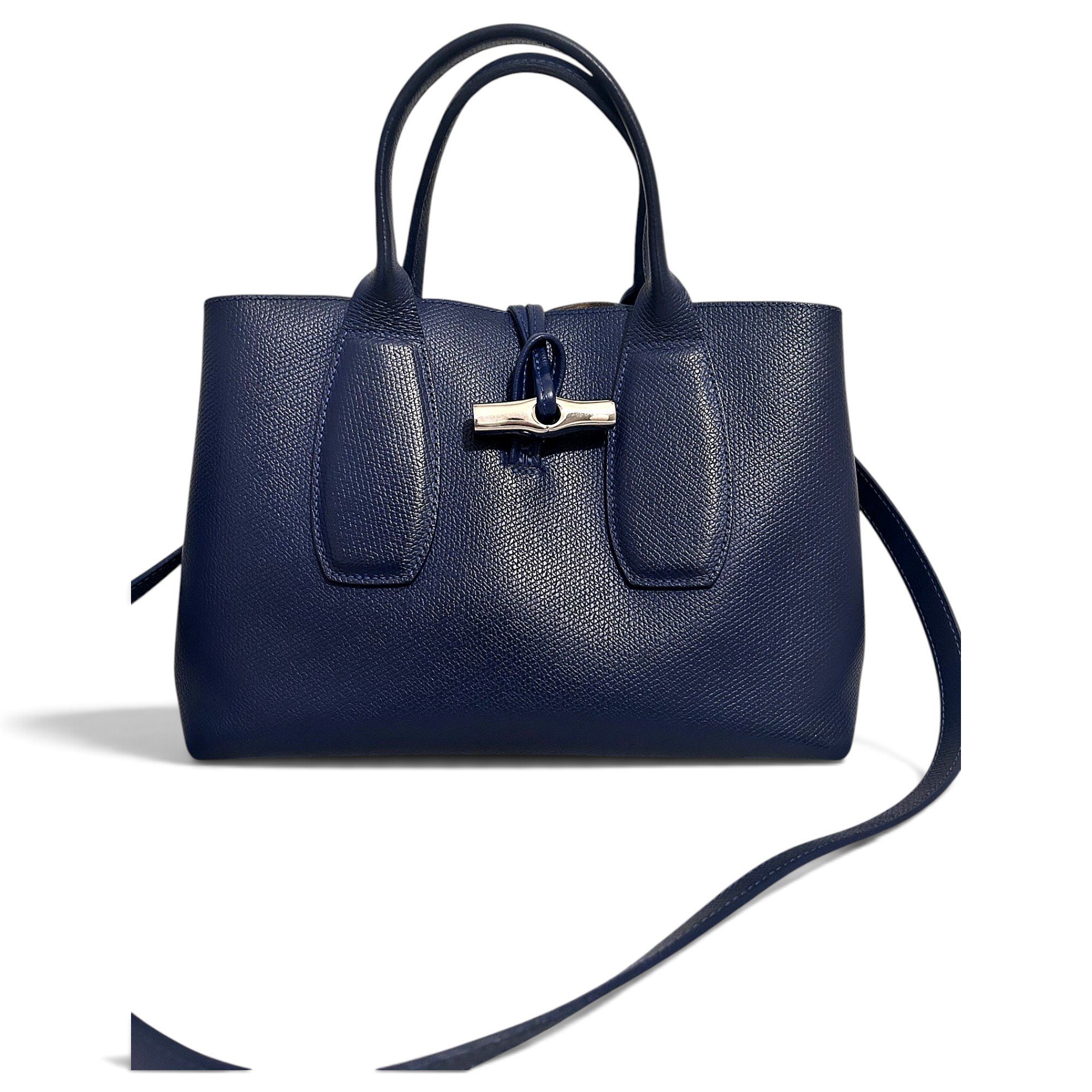 Longchamp Roseau leather handbag