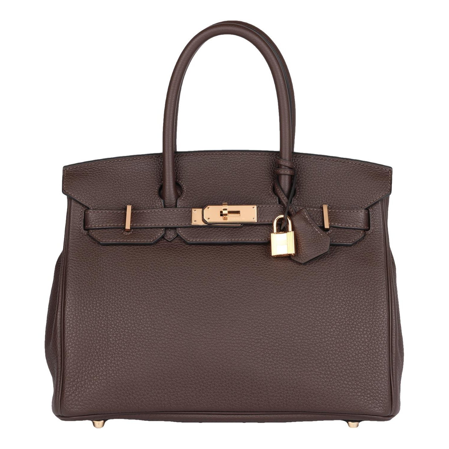 Birkin 30 leather handbag