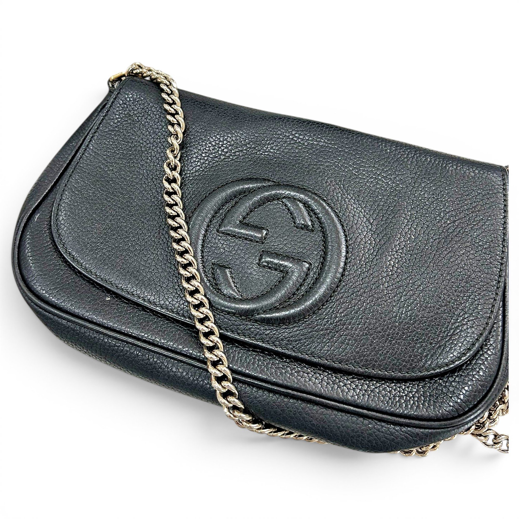 Leather handbag