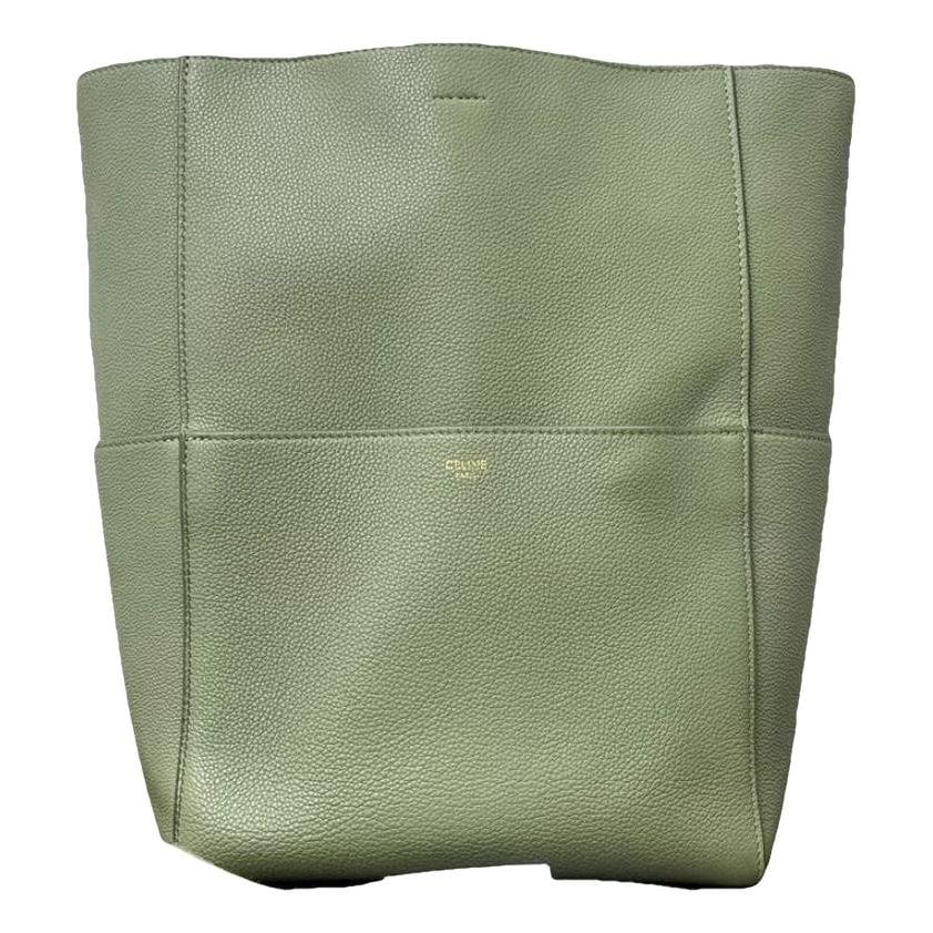 Seau Sangle leather tote
