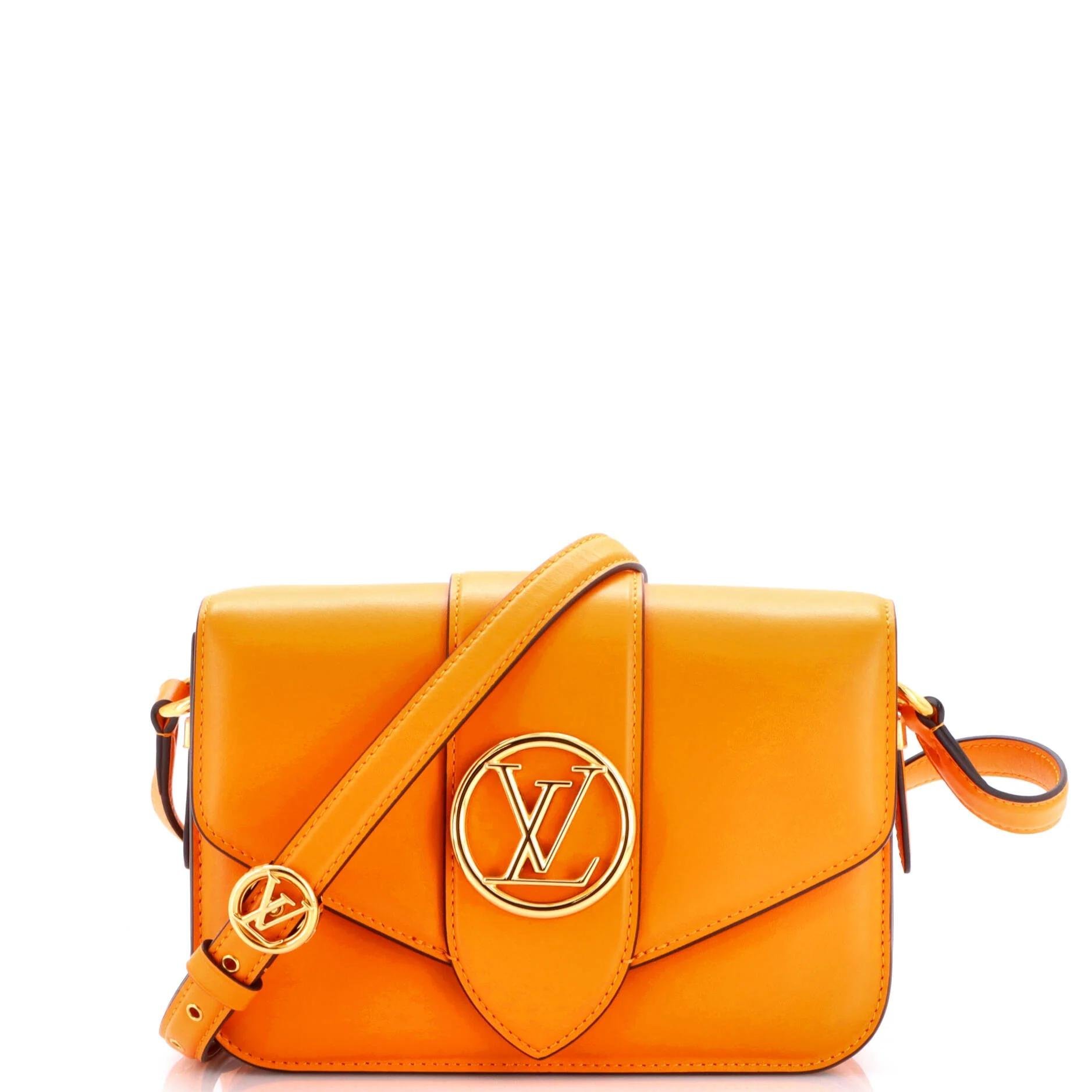 Leather crossbody bag