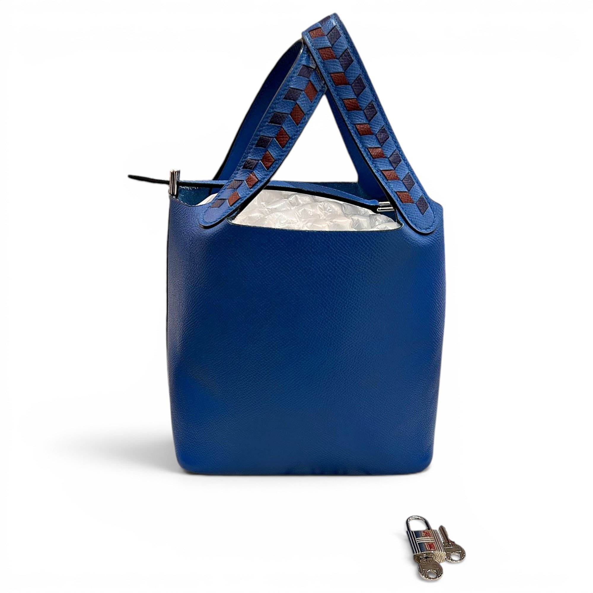 Picotin leather handbag