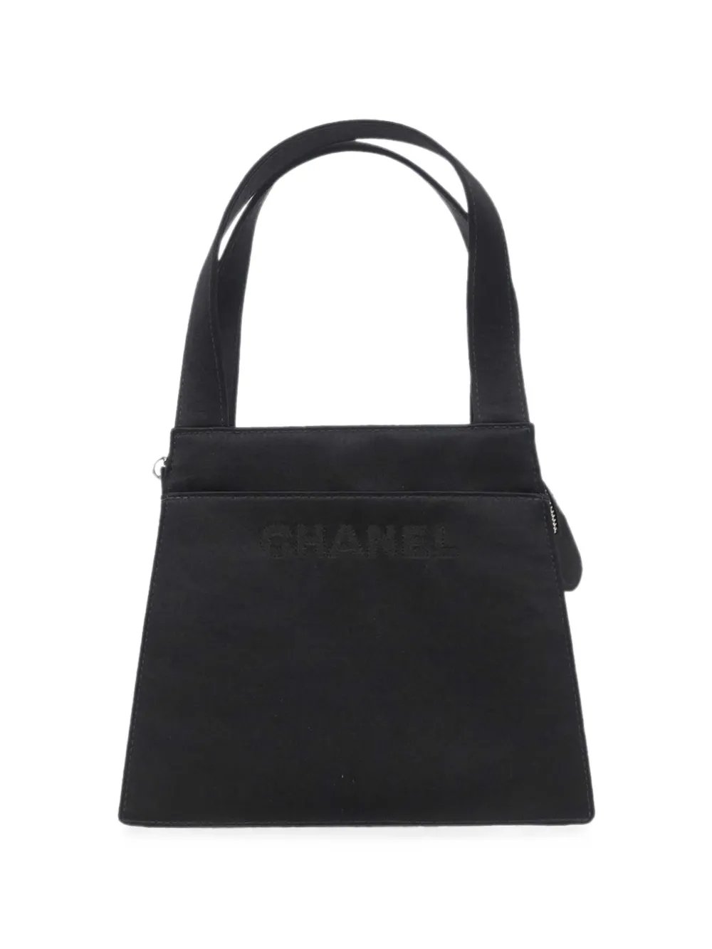 1998 embroidered-logo handbag