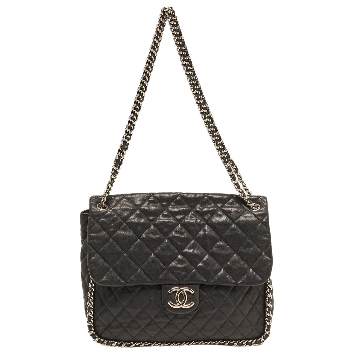 Chain Around leather handbag