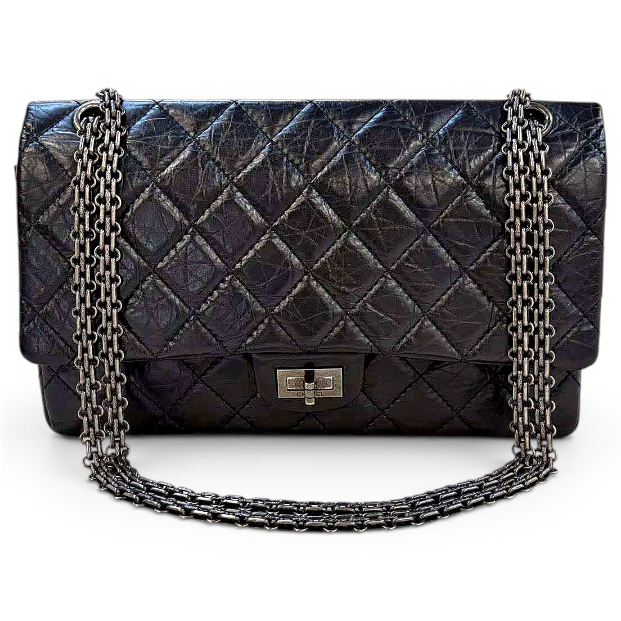 2.55 leather handbag