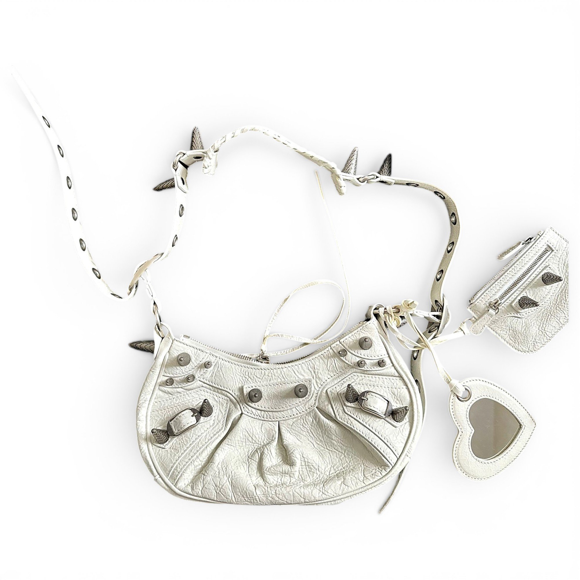 Le Cagole leather handbag