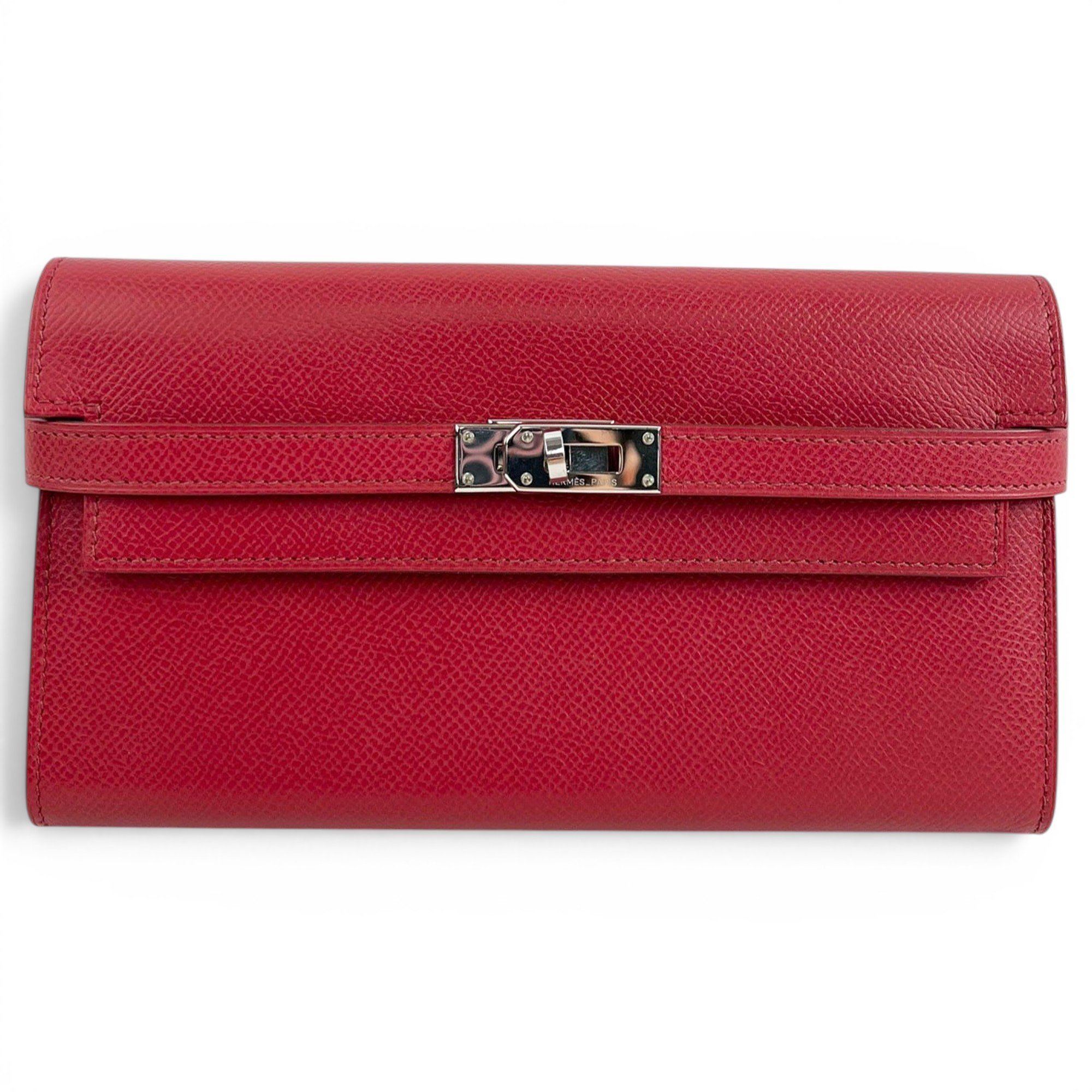 Kelly to go leather clutch bag