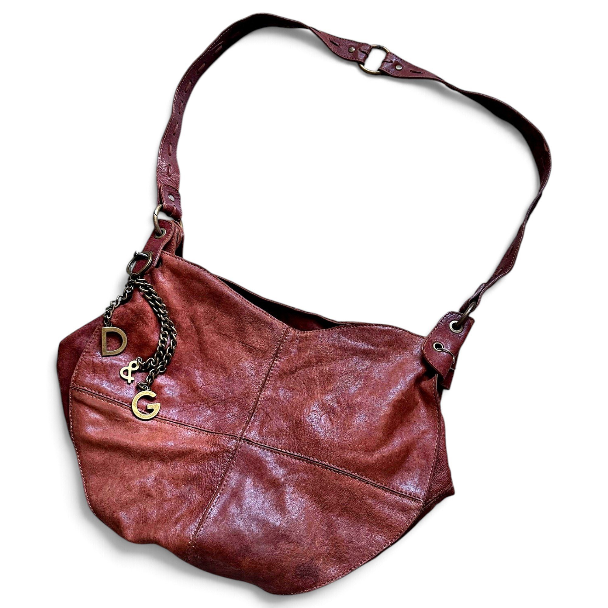 Leather handbag
