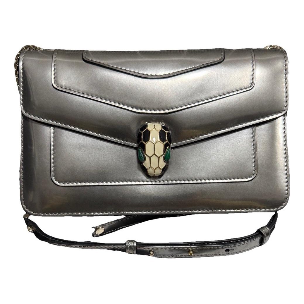 Bvlgari Serpenti leather handbag