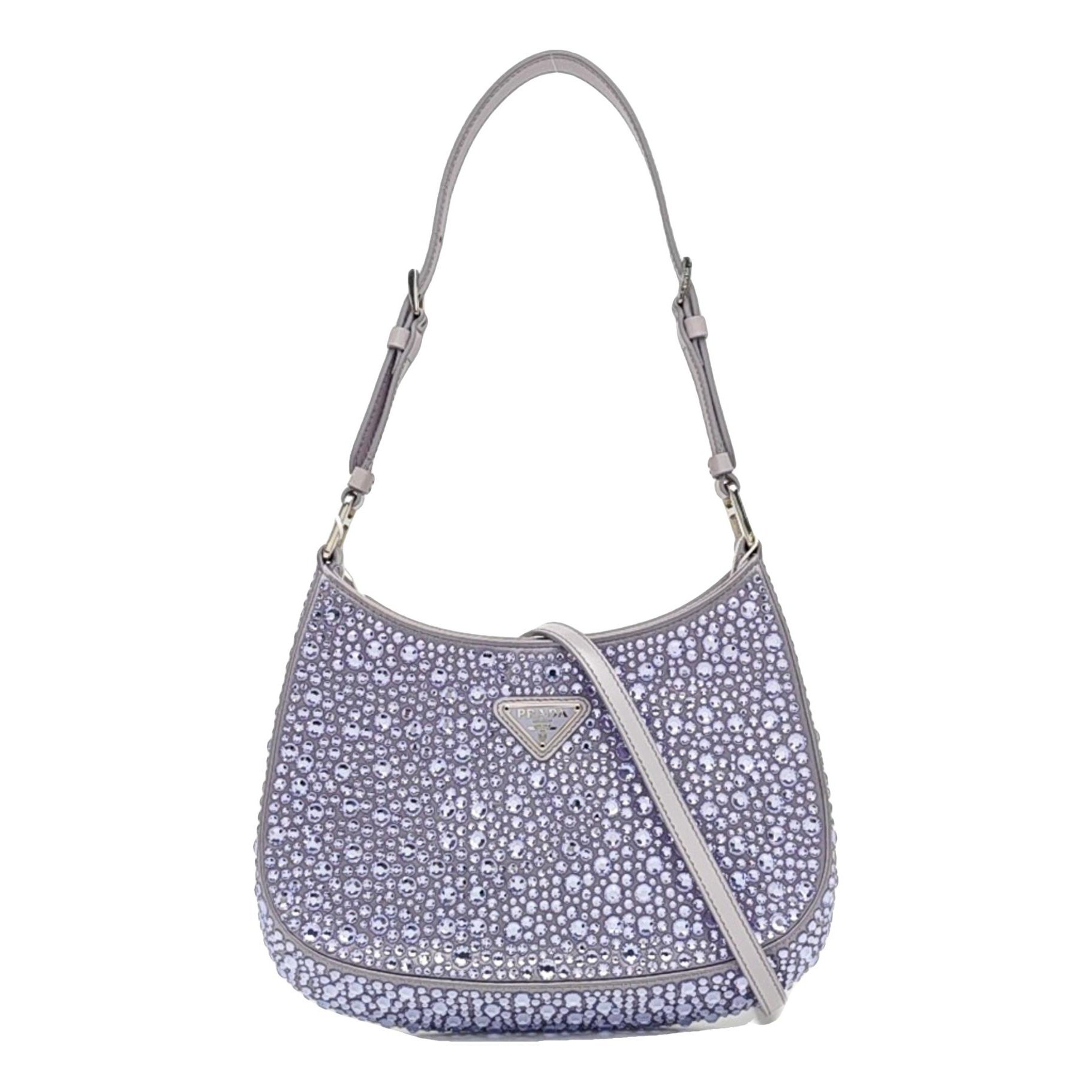Cleo silk crossbody bag