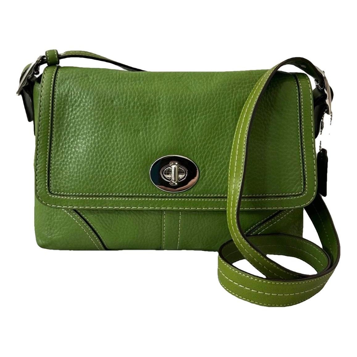 Leather crossbody bag