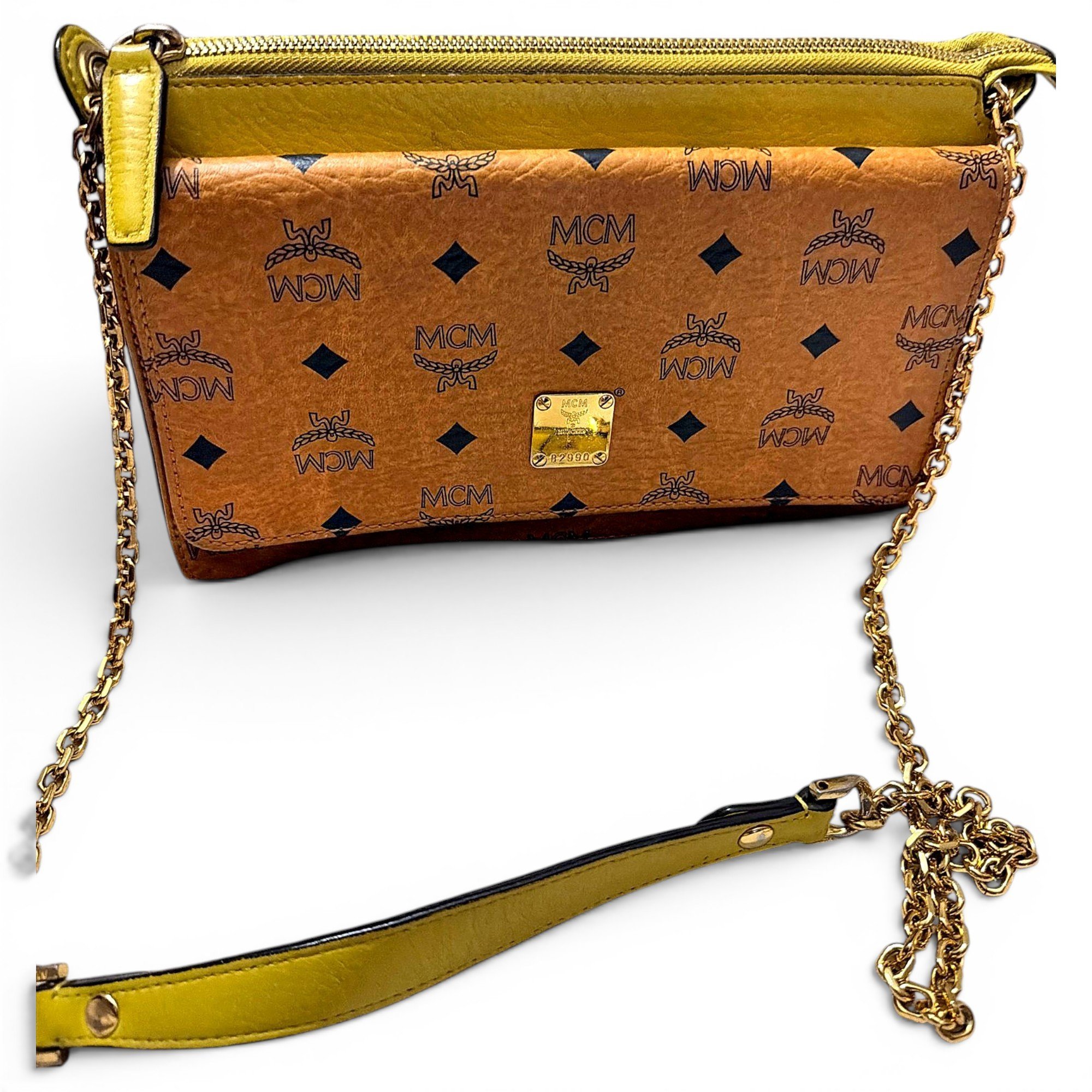 Leather crossbody bag
