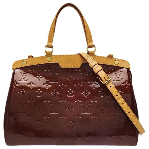 Bréa patent leather handbag