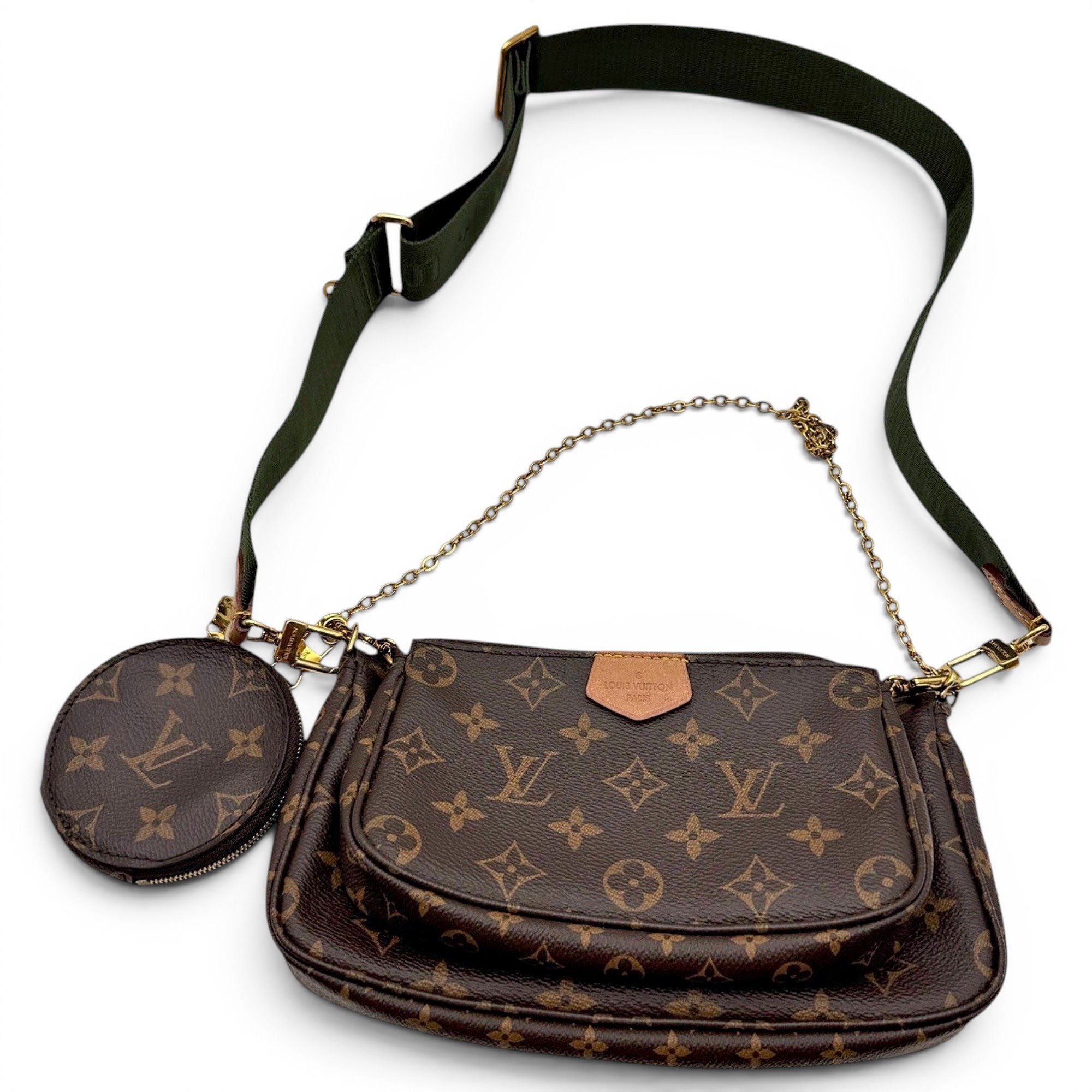 Multi Pochette Accessoires leather handbag
