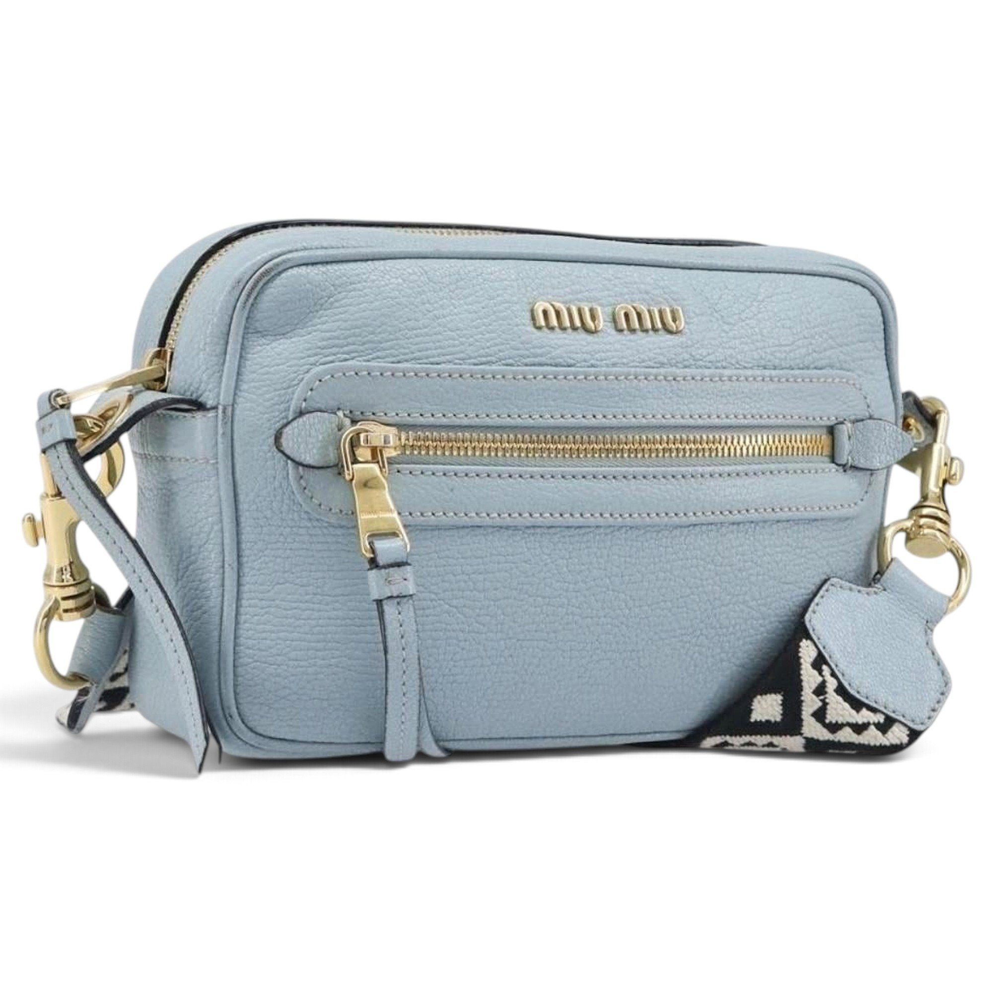 Miu Miu Madras leather 24h bag