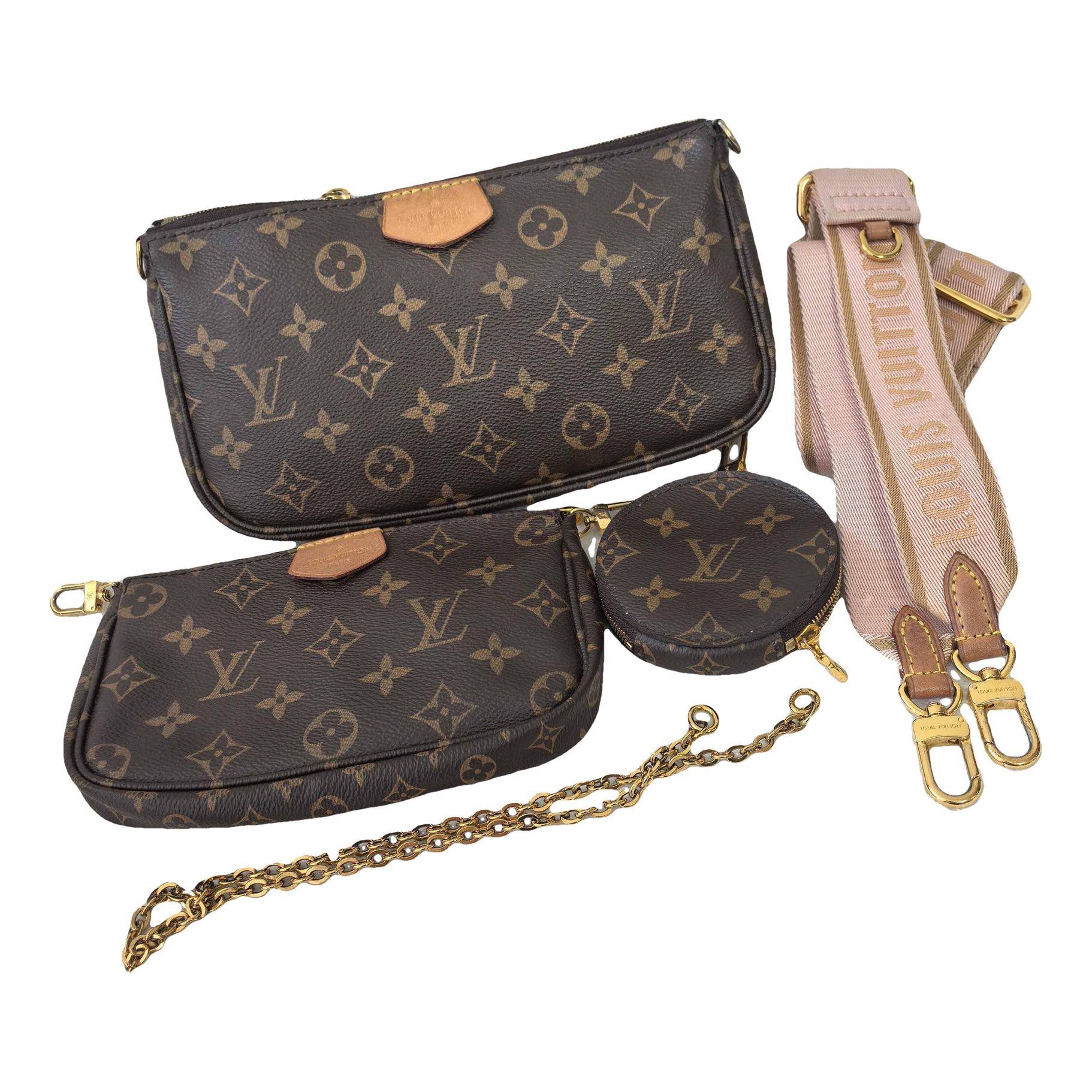 Multi Pochette Accessoires leather handbag