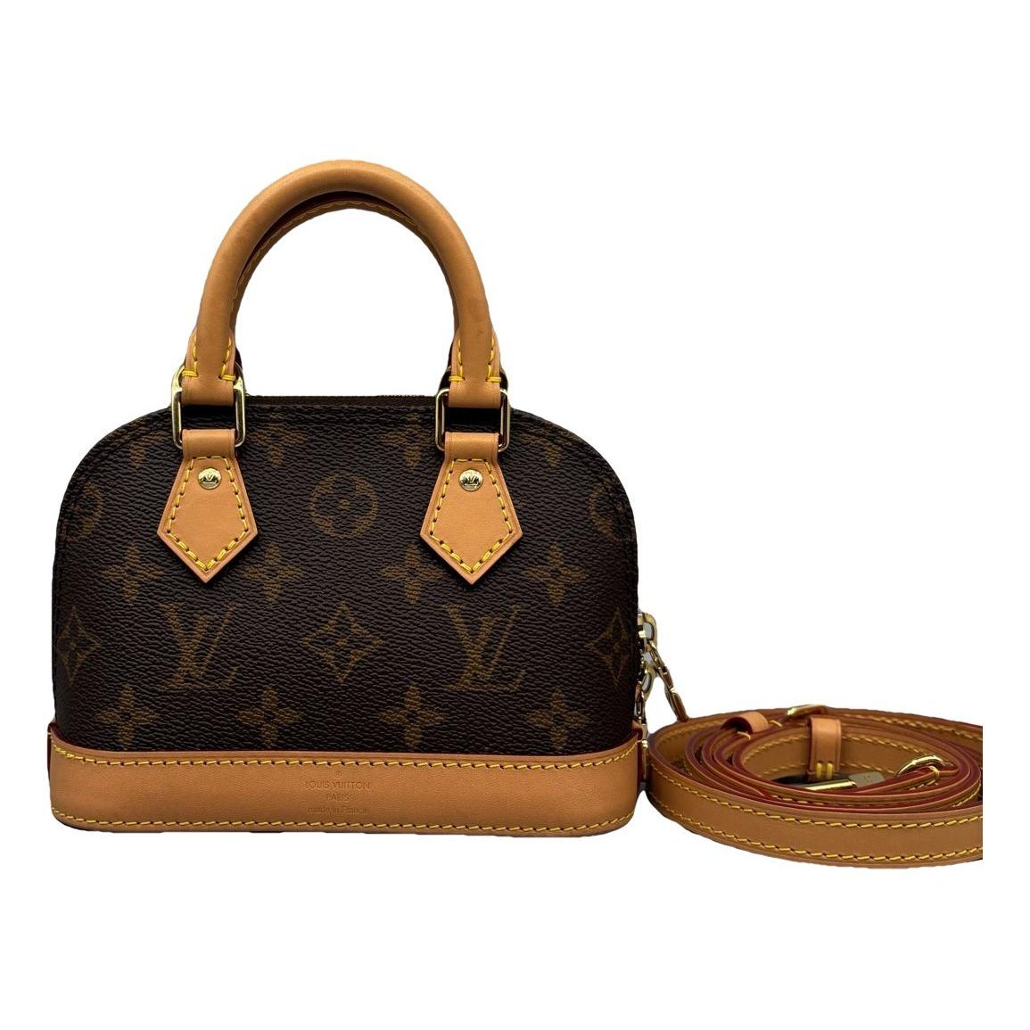 Alma leather handbag