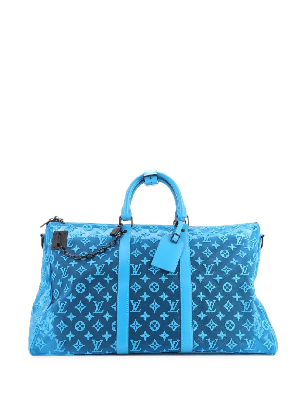 Keepall Bandouliere Bag Monogram See Through Mesh 50 travel bag