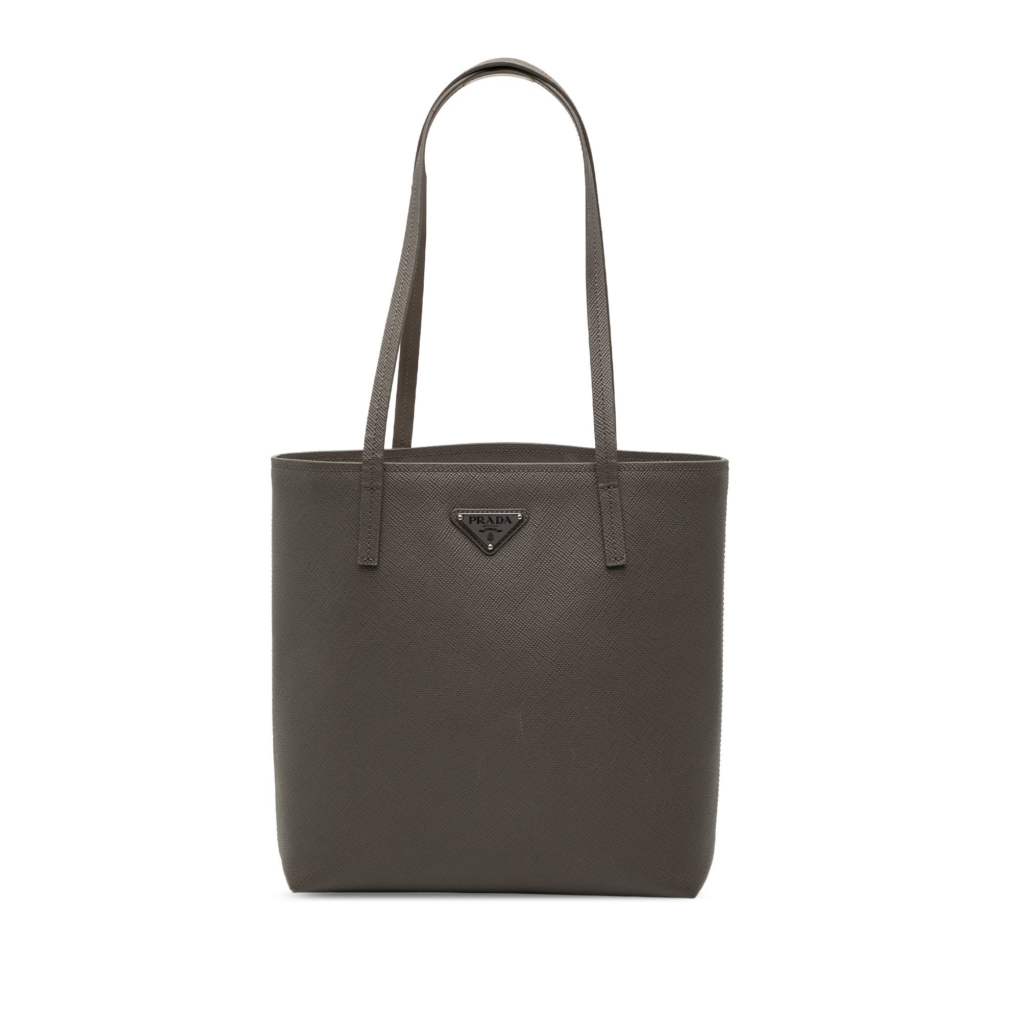 Leather tote