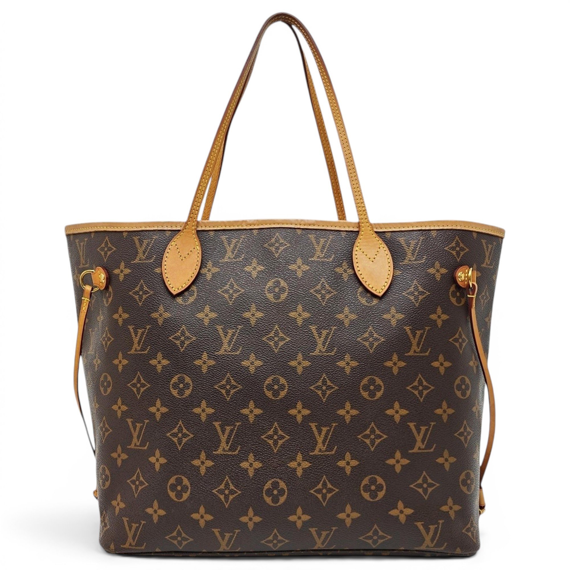 Louis Vuitton Neverfull leather handbag