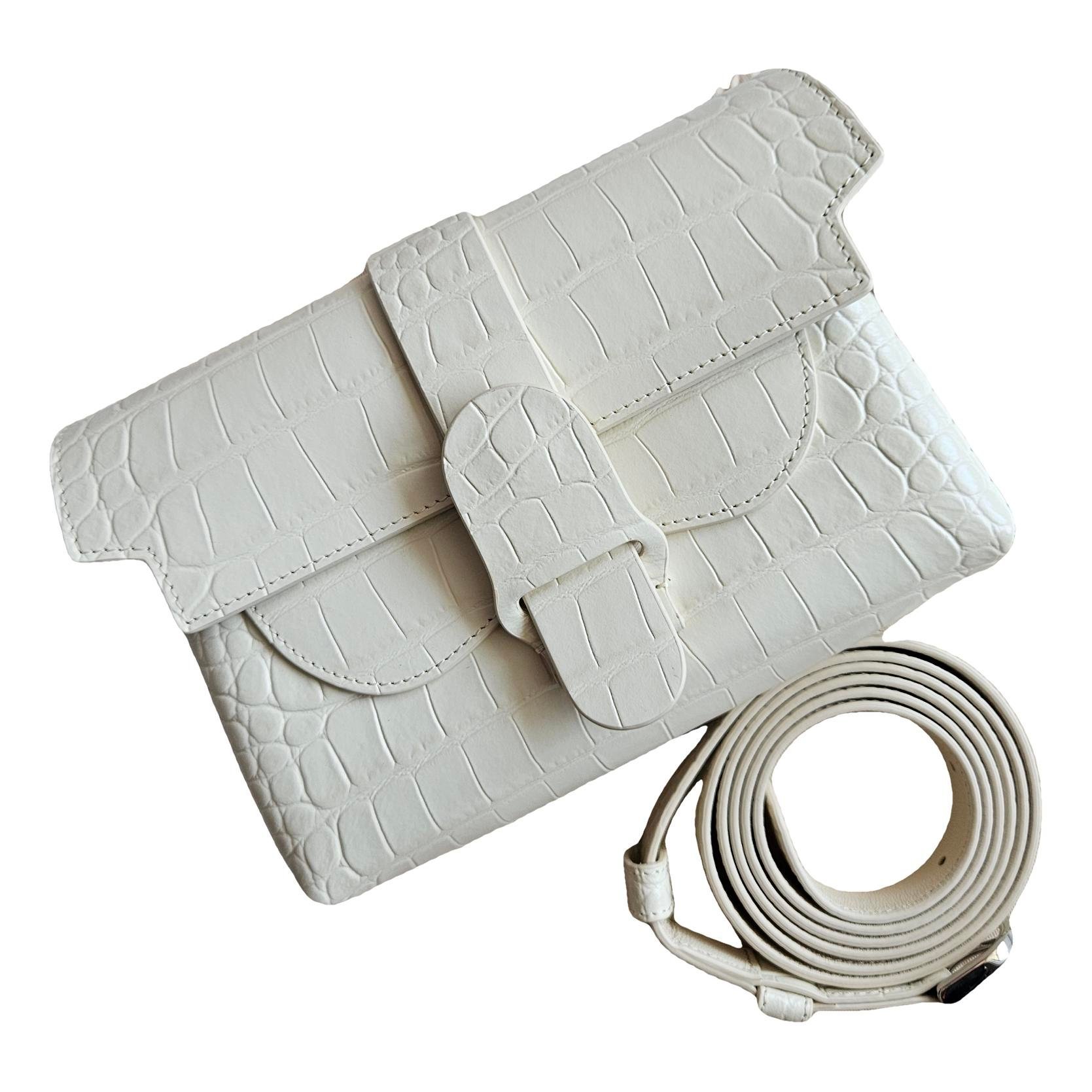 Leather crossbody bag
