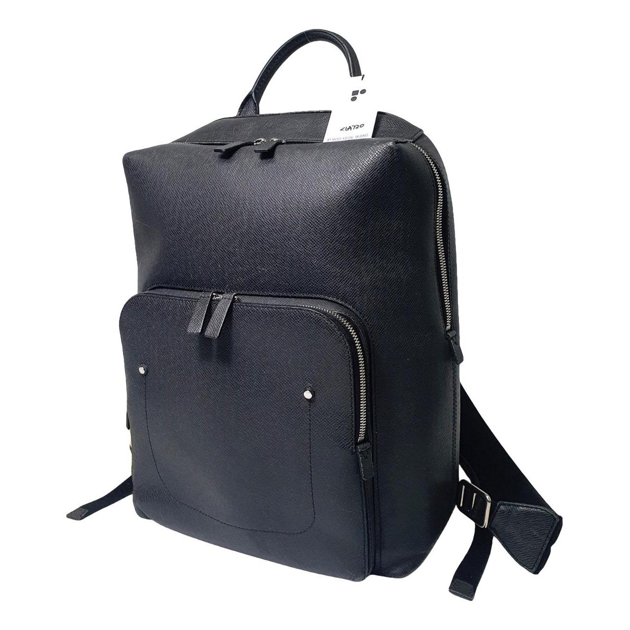 Leather backpack