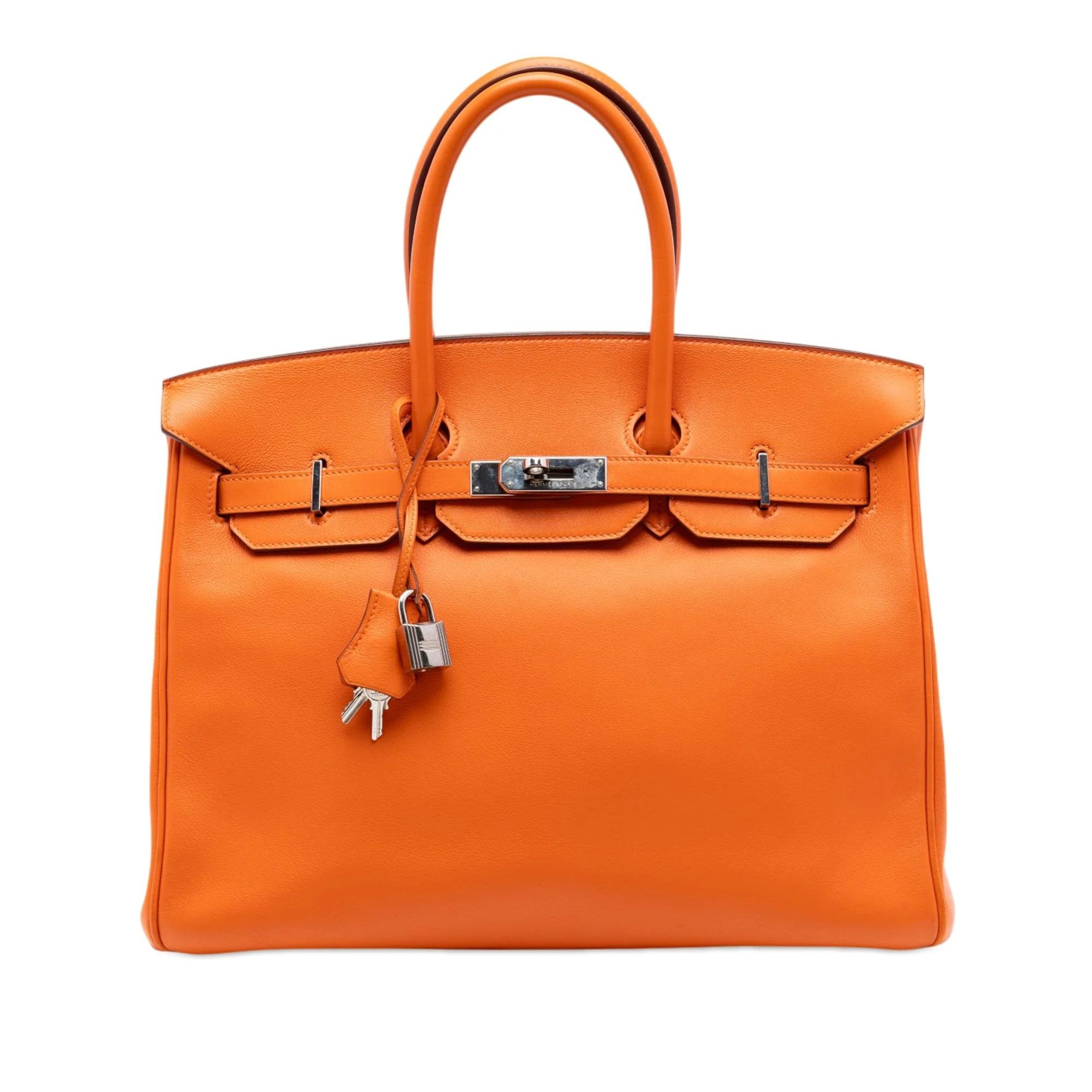 Leather handbag