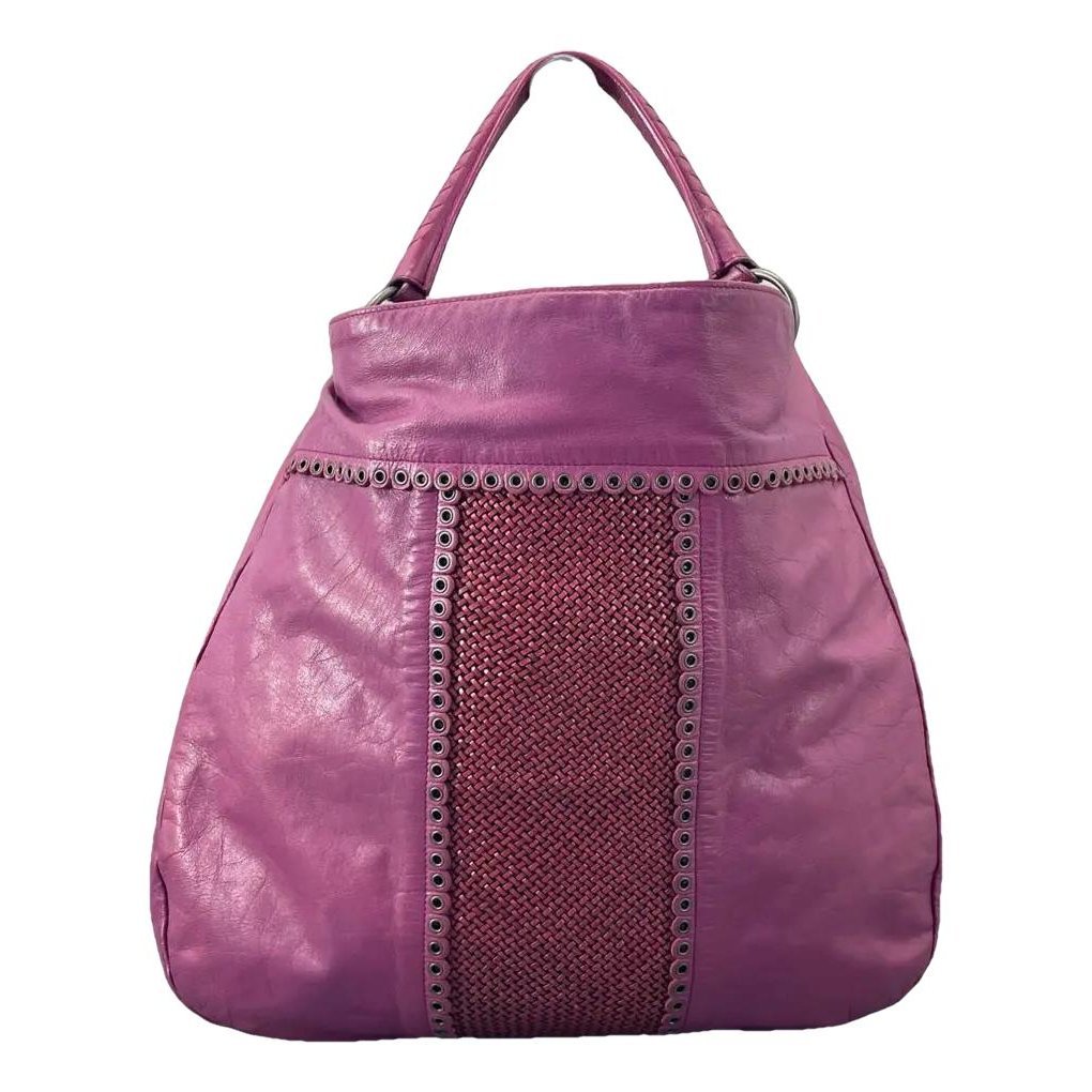 Leather handbag