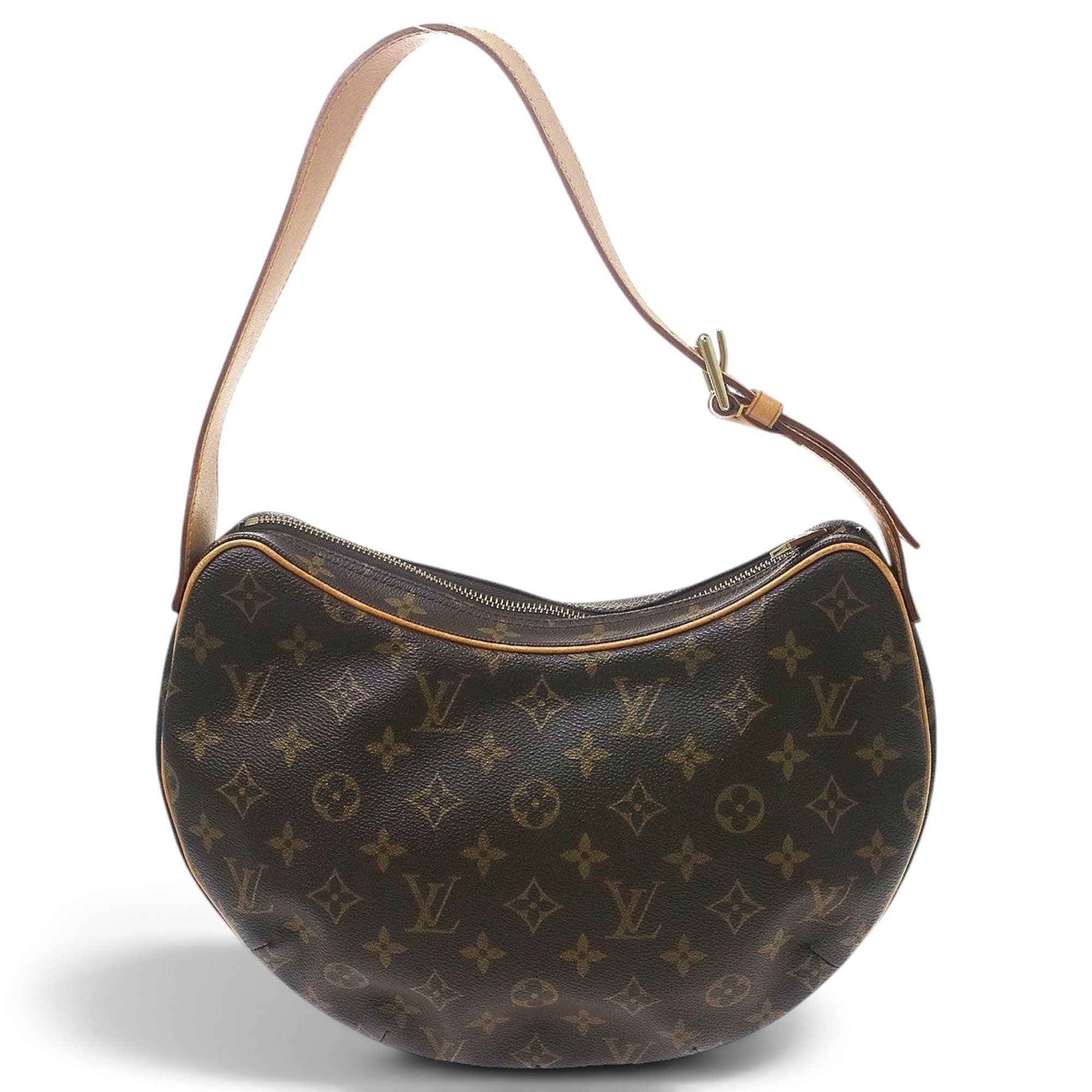 Croissant cloth handbag