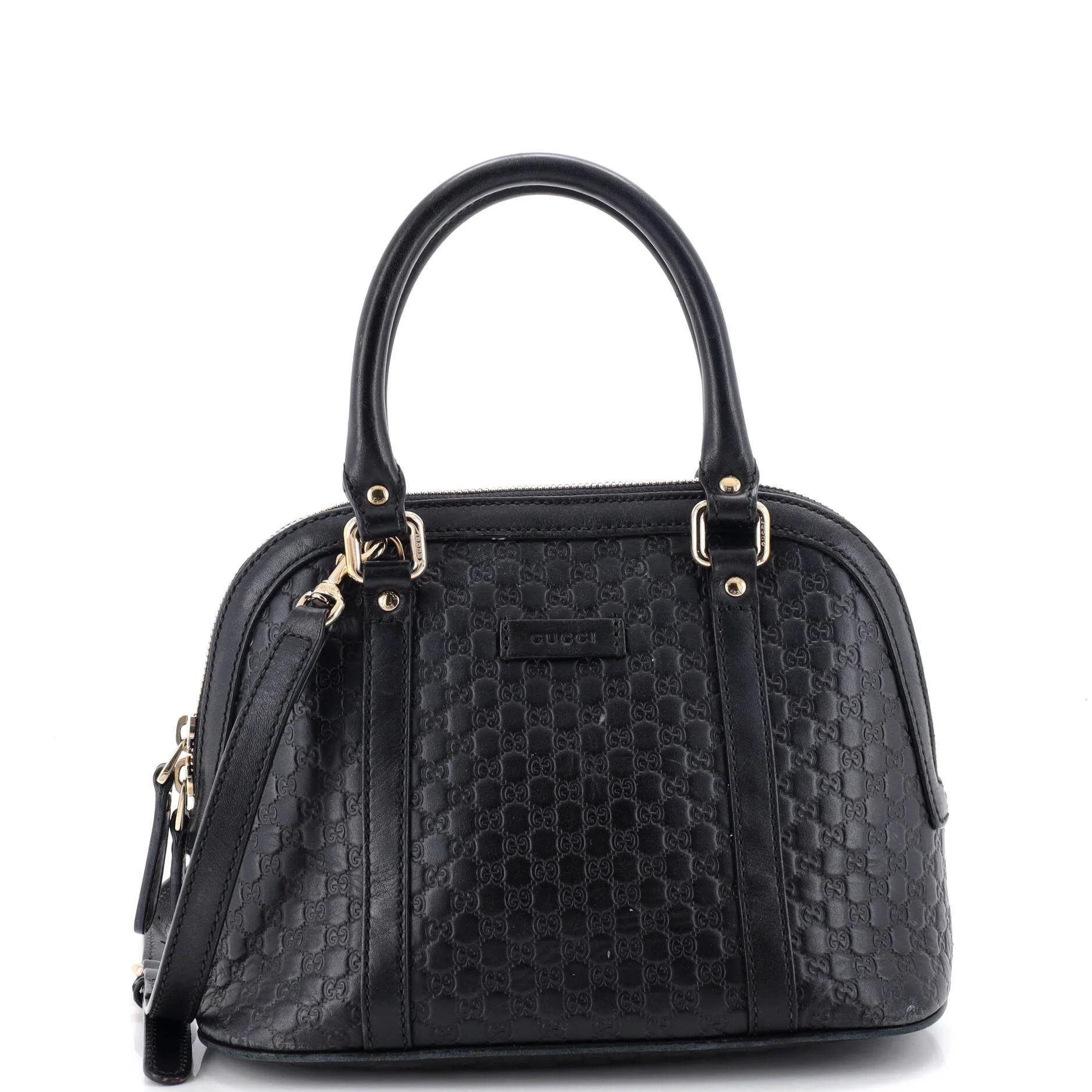 Leather satchel
