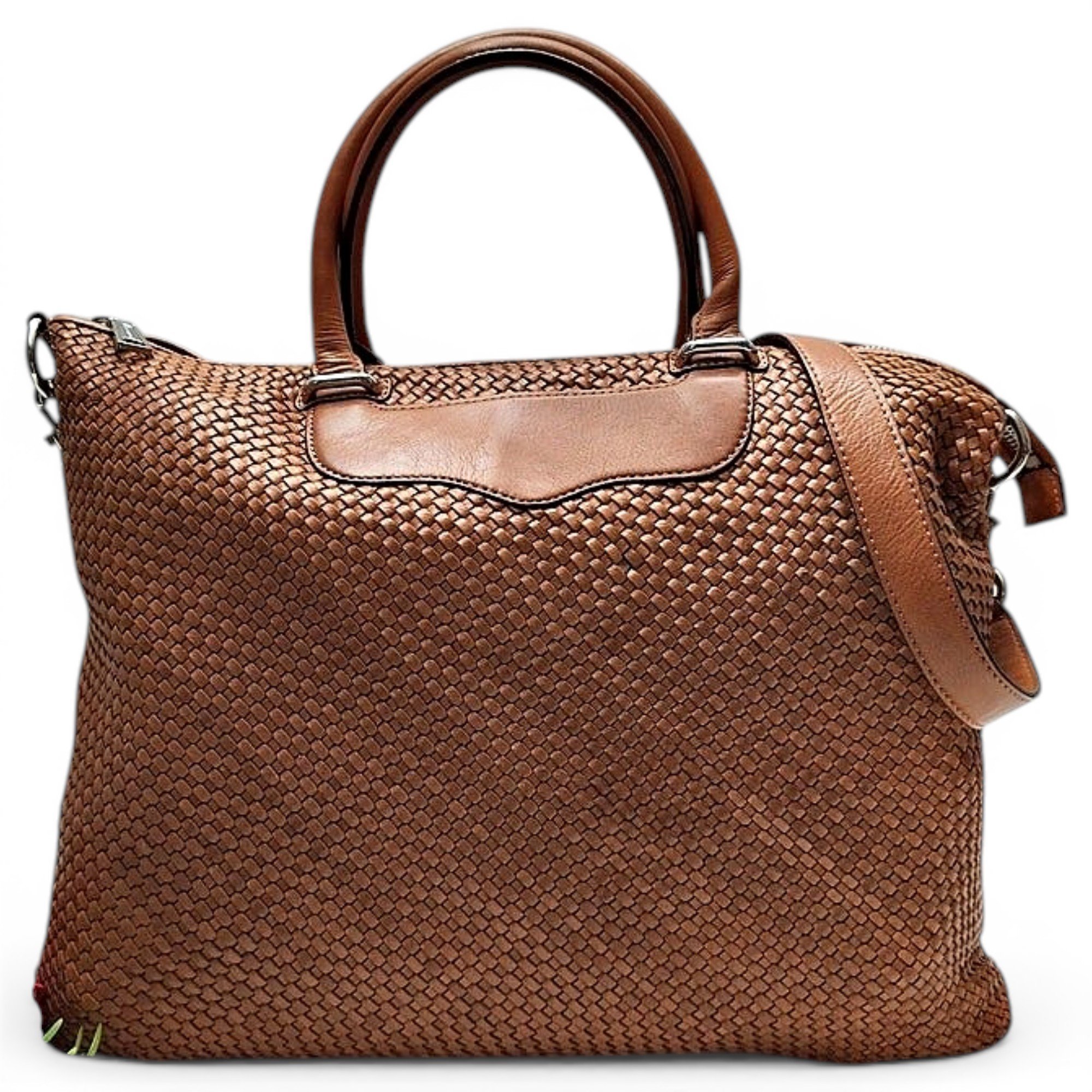 Leather satchel