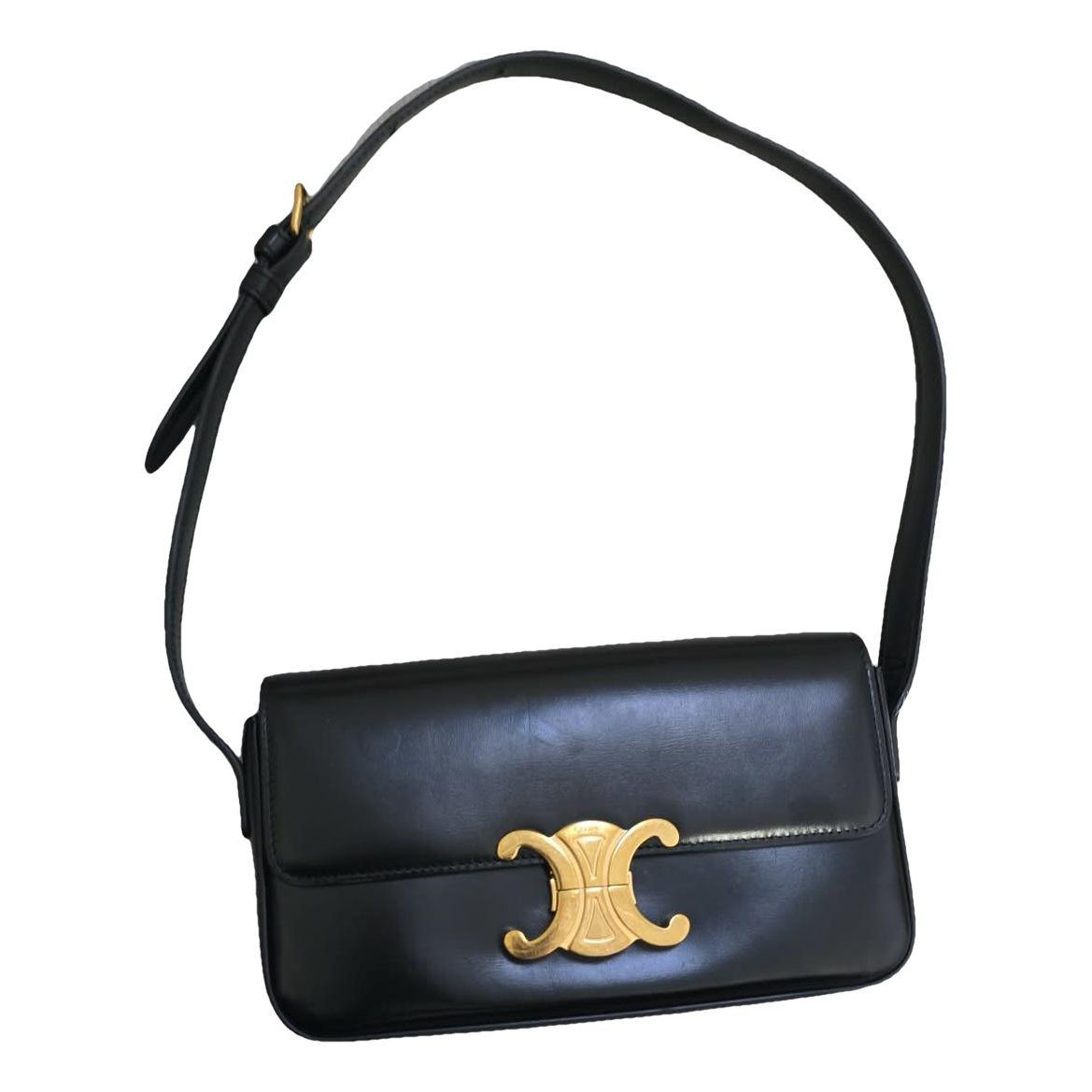 Triomphe leather handbag
