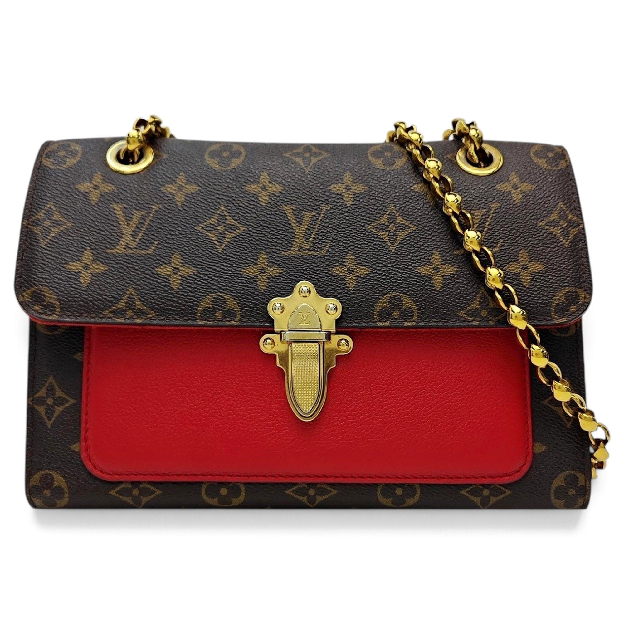 Victoire leather handbag