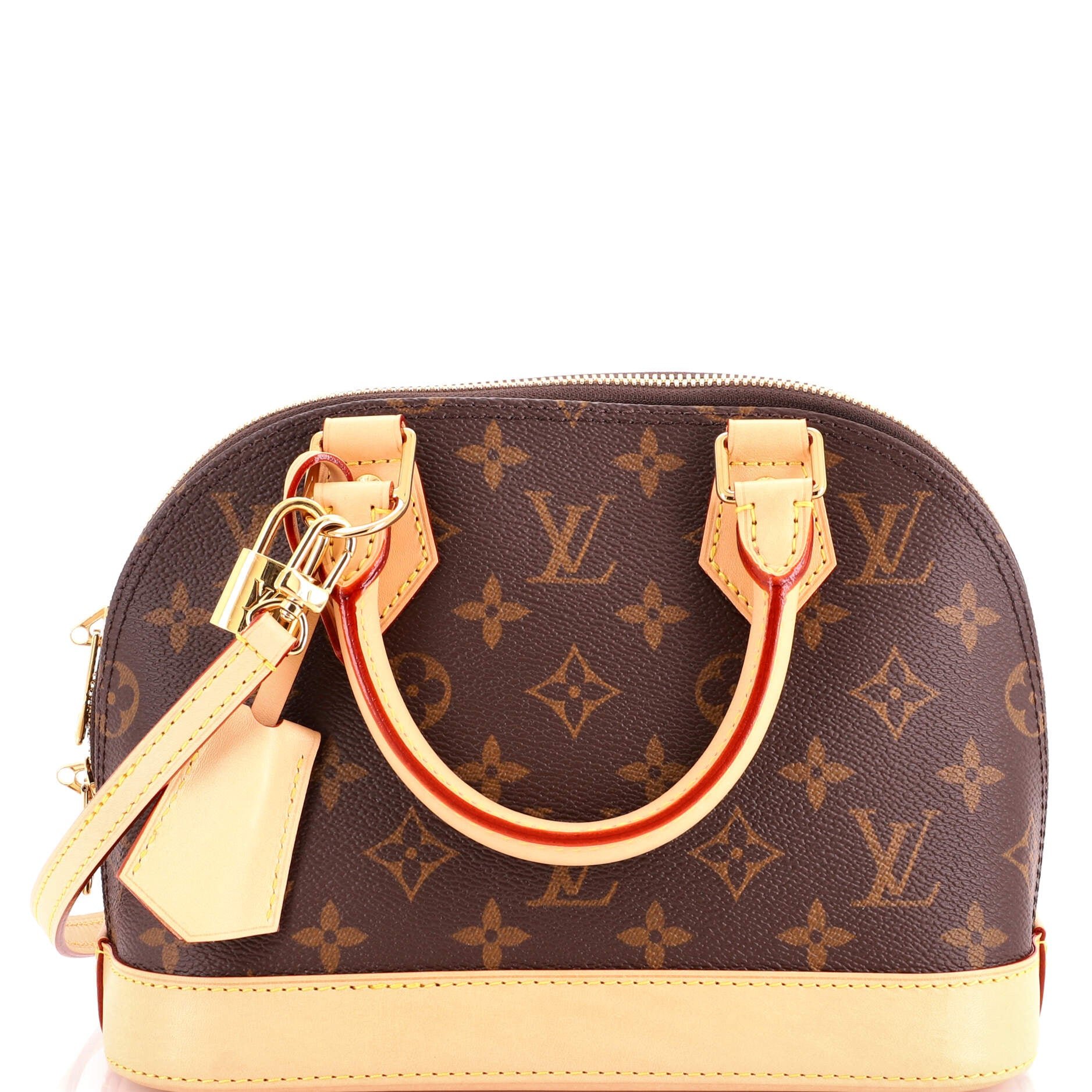 Alma Handbag Monogram Canvas BB