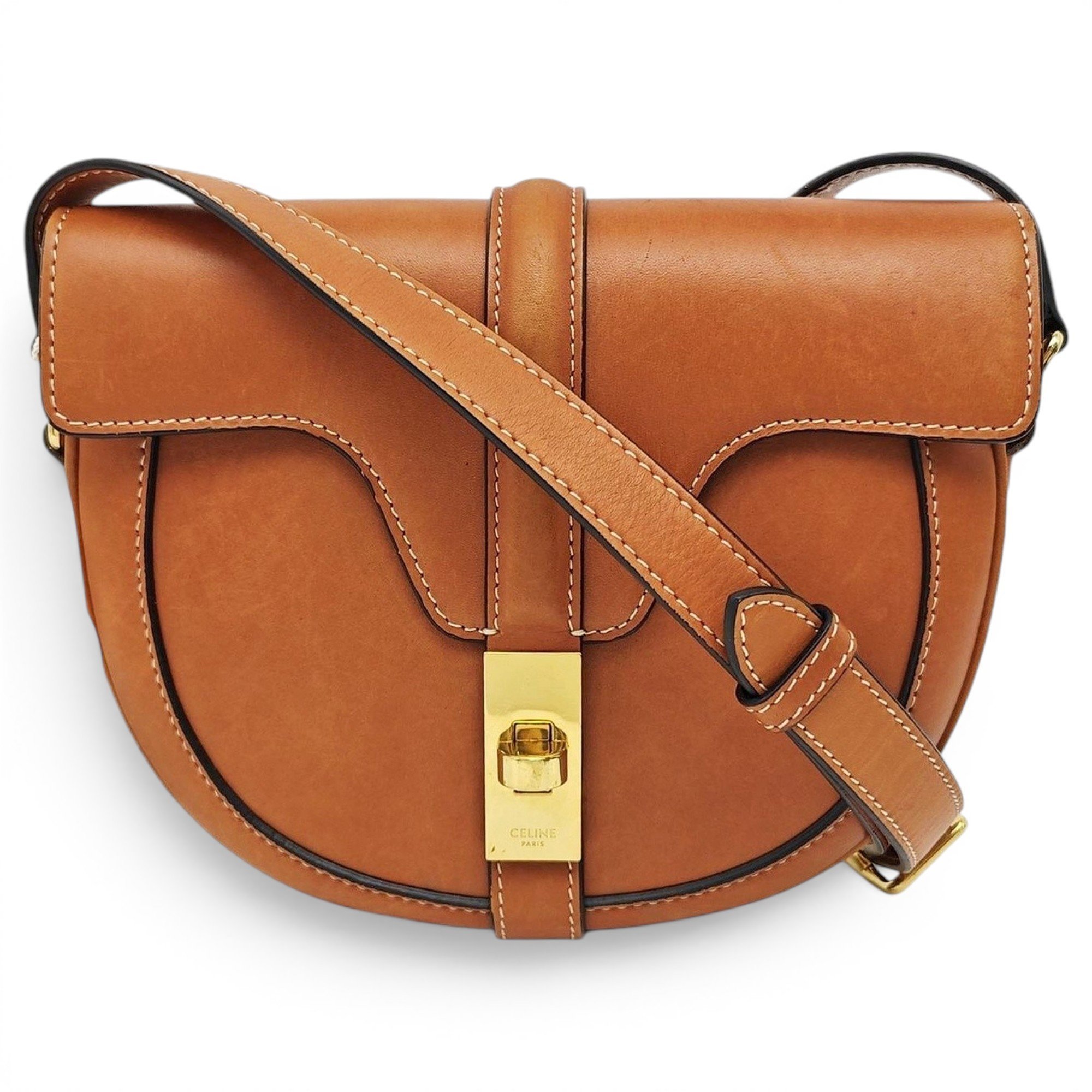 Sac 16 leather handbag