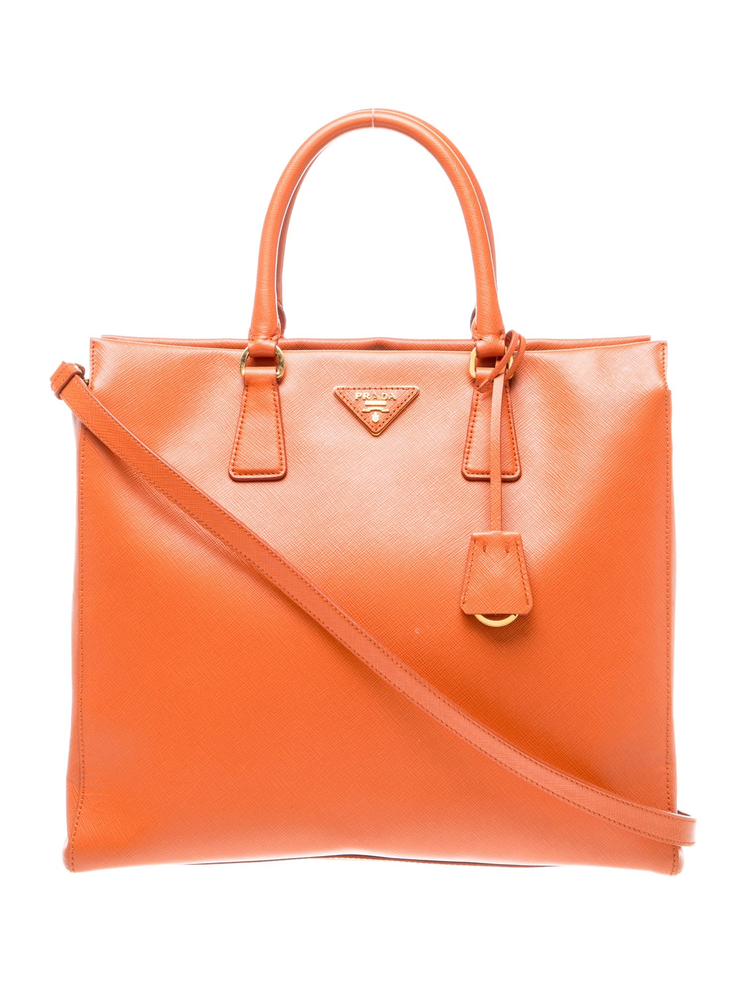 Prada Saffiano Leather Top Handle Bag Vintage