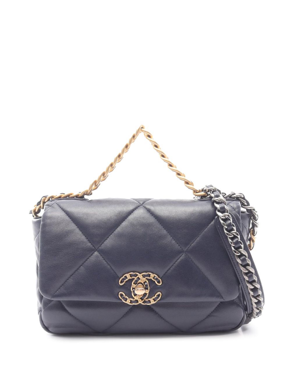 2021 Medium Lambskin 19 Flap satchel