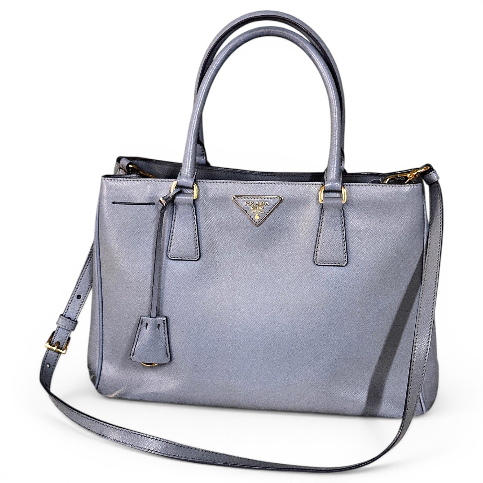 Galleria leather handbag