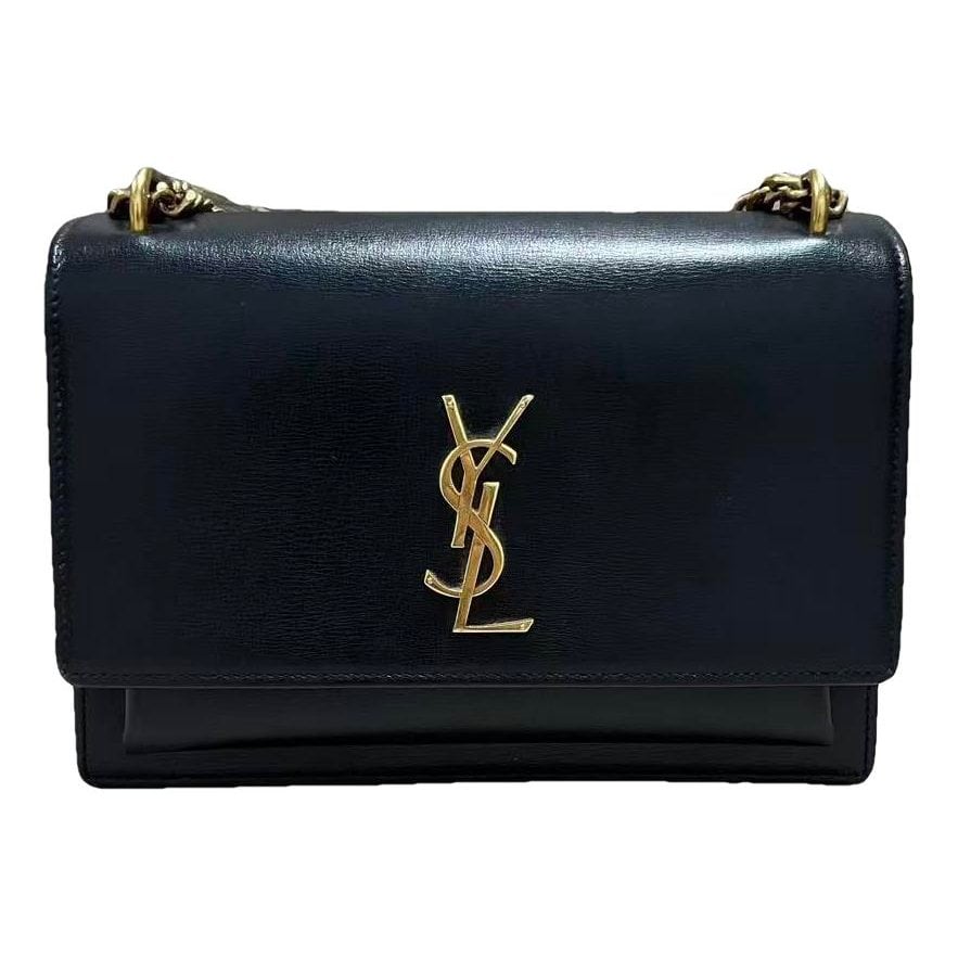 Sunset leather crossbody bag