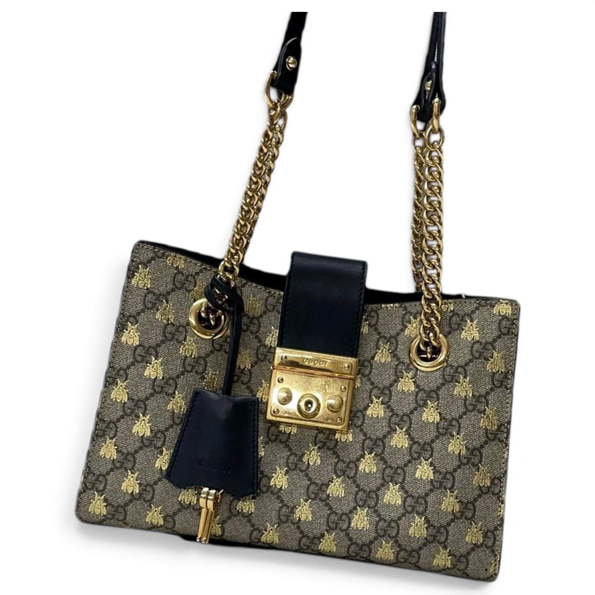 Padlock cloth handbag