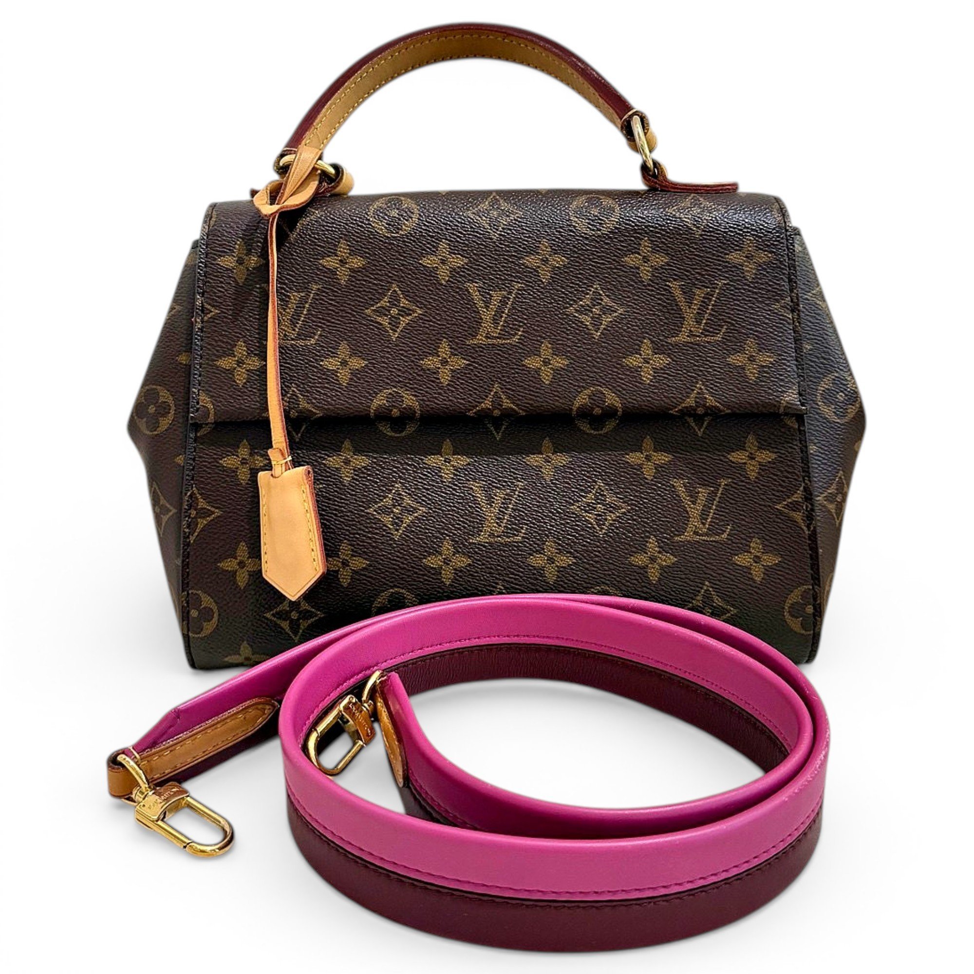 Cluny leather handbag