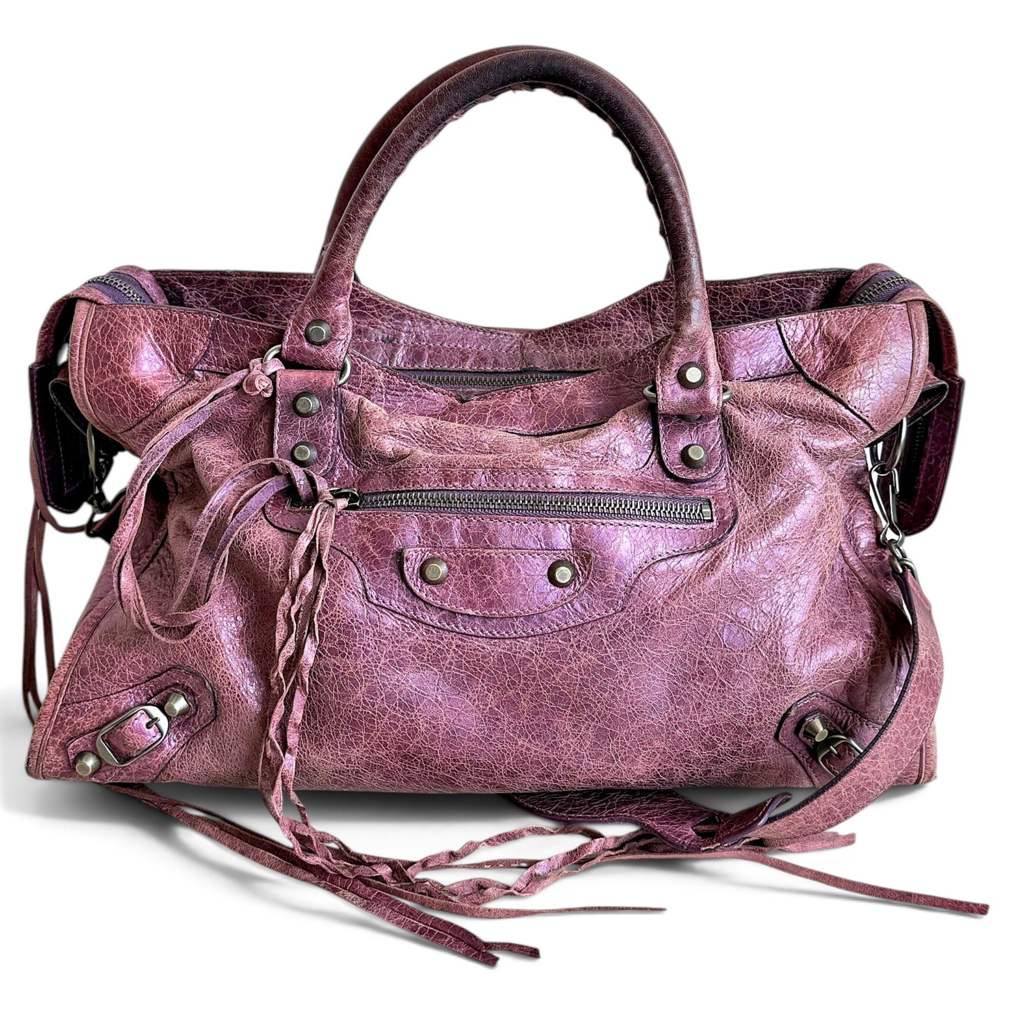 Balenciaga City leather handbag
