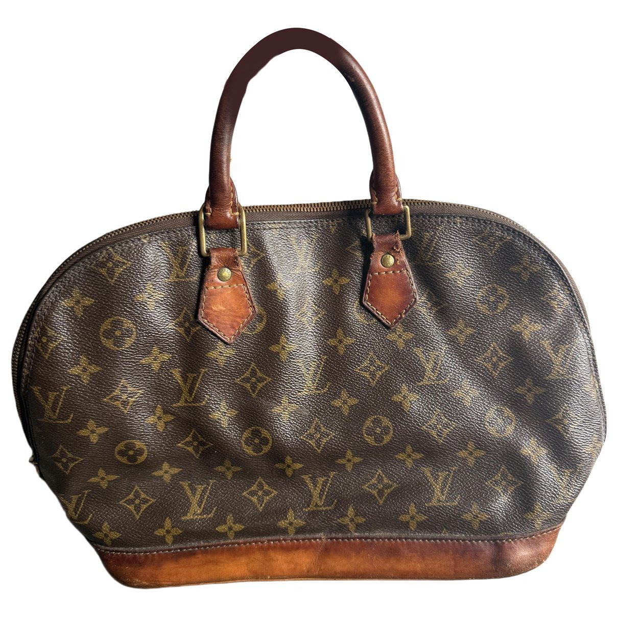 Alma leather handbag