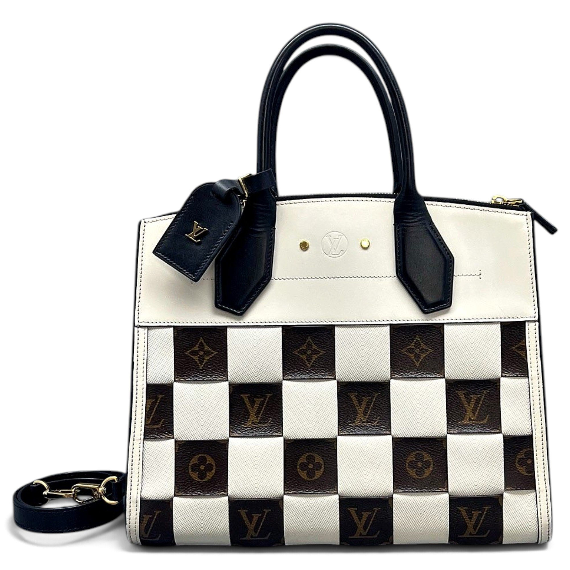 On My Side leather tote
