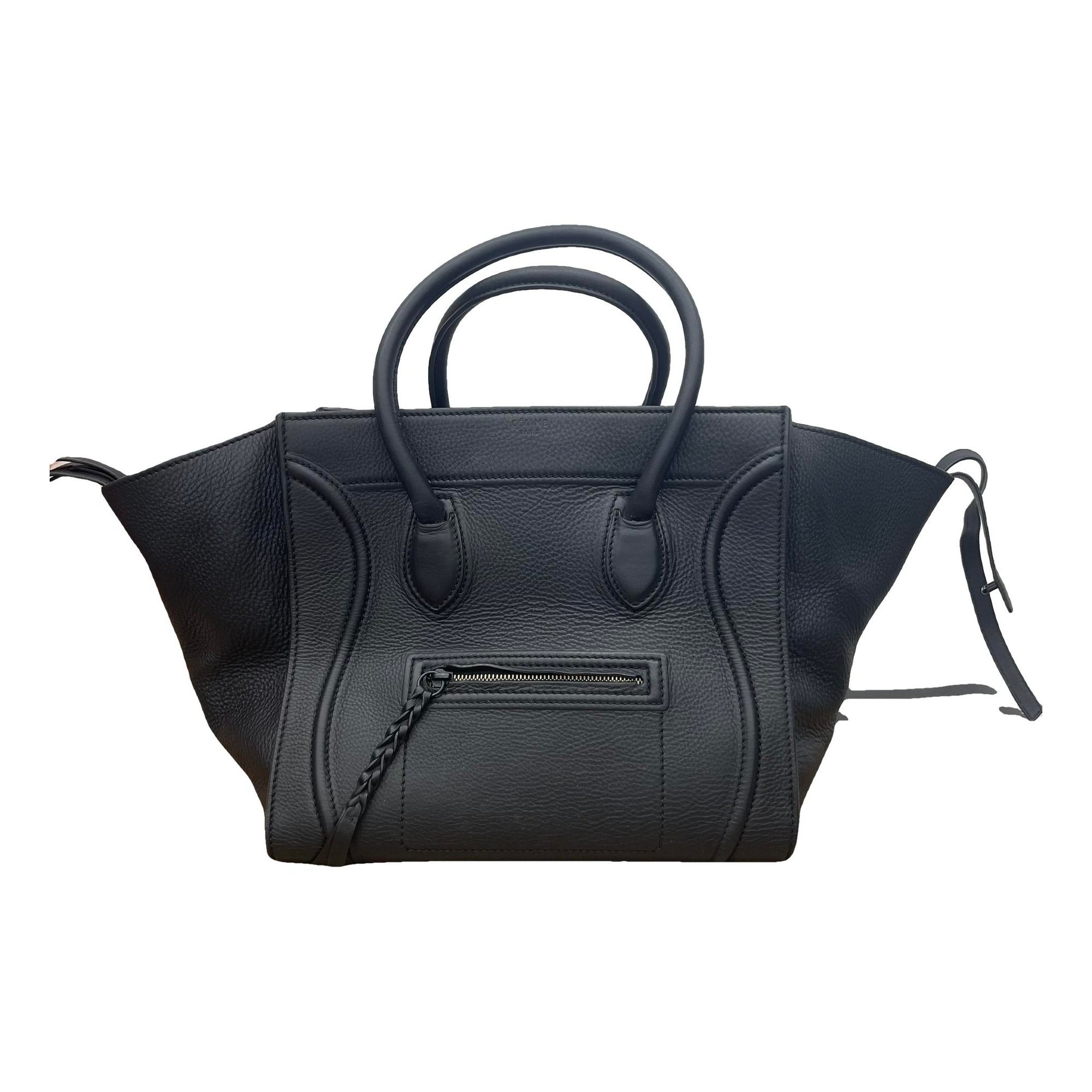 Luggage leather handbag